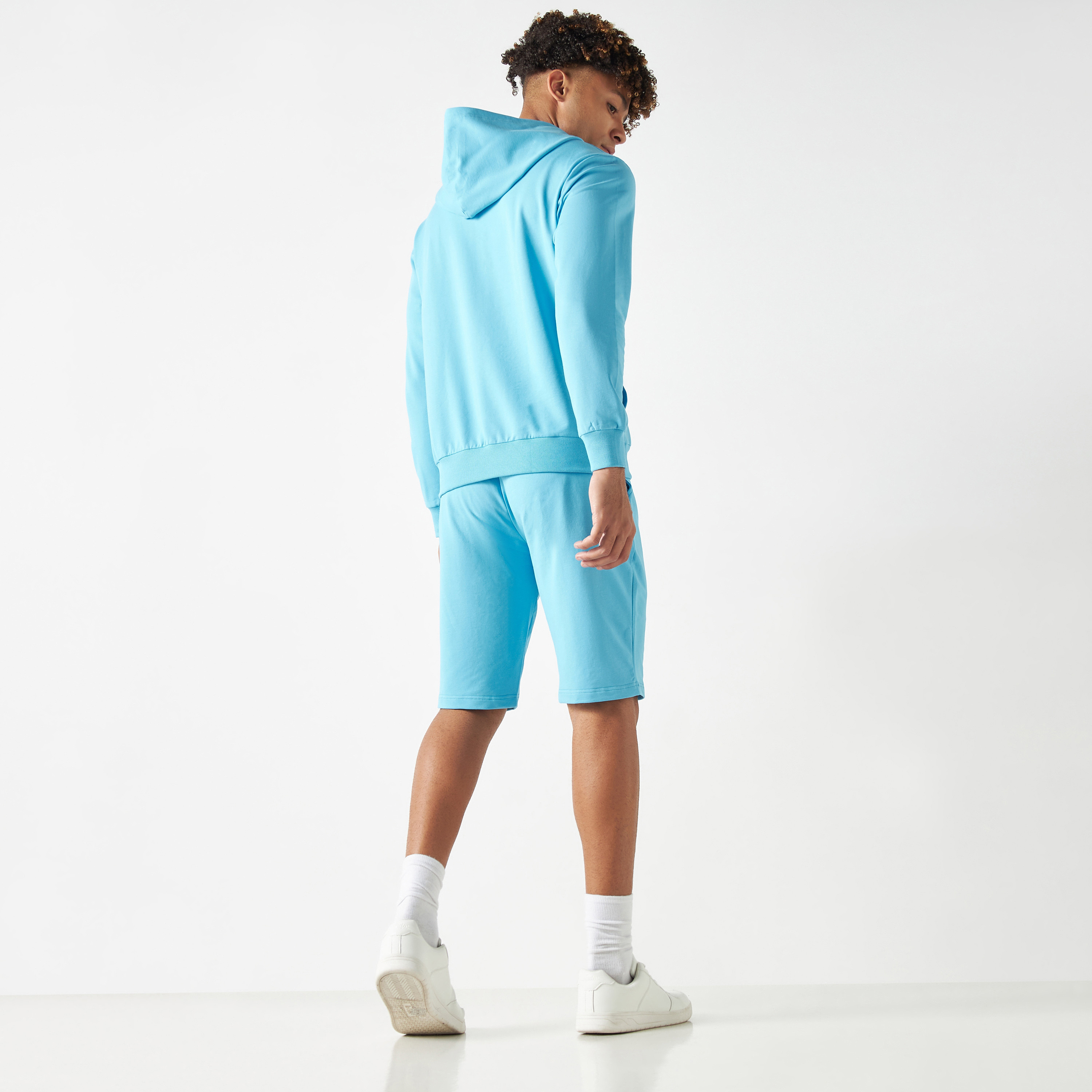 بدلة رياضية من شورتات وهودي كو-اوردز من بنجولين ستراتاتيك بلون وردي-men-clothing-coordsets-image-28