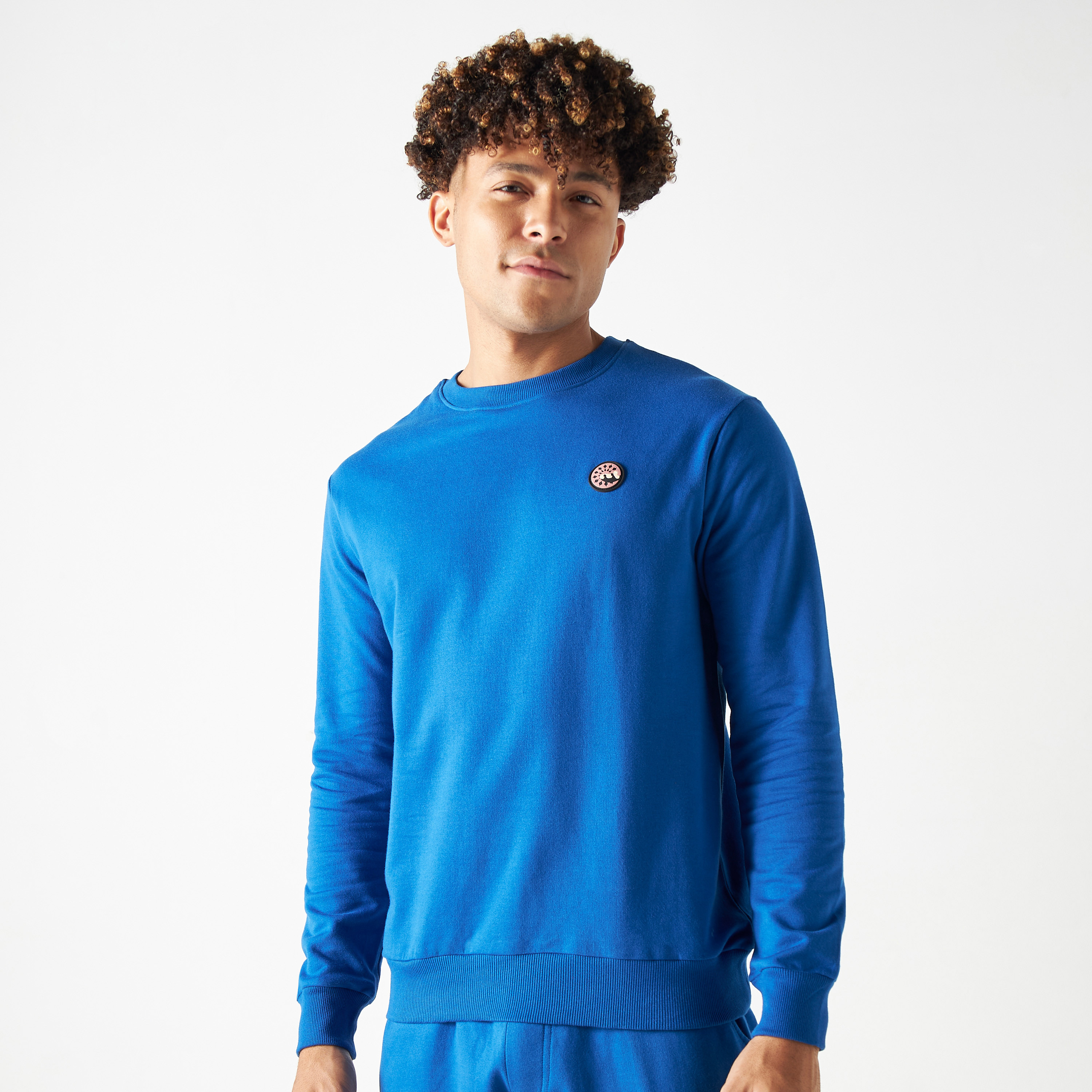 Pangolin Blue Napoli Sweatshirt-men-winterwear-hoodiesandsweatshirts-image-1