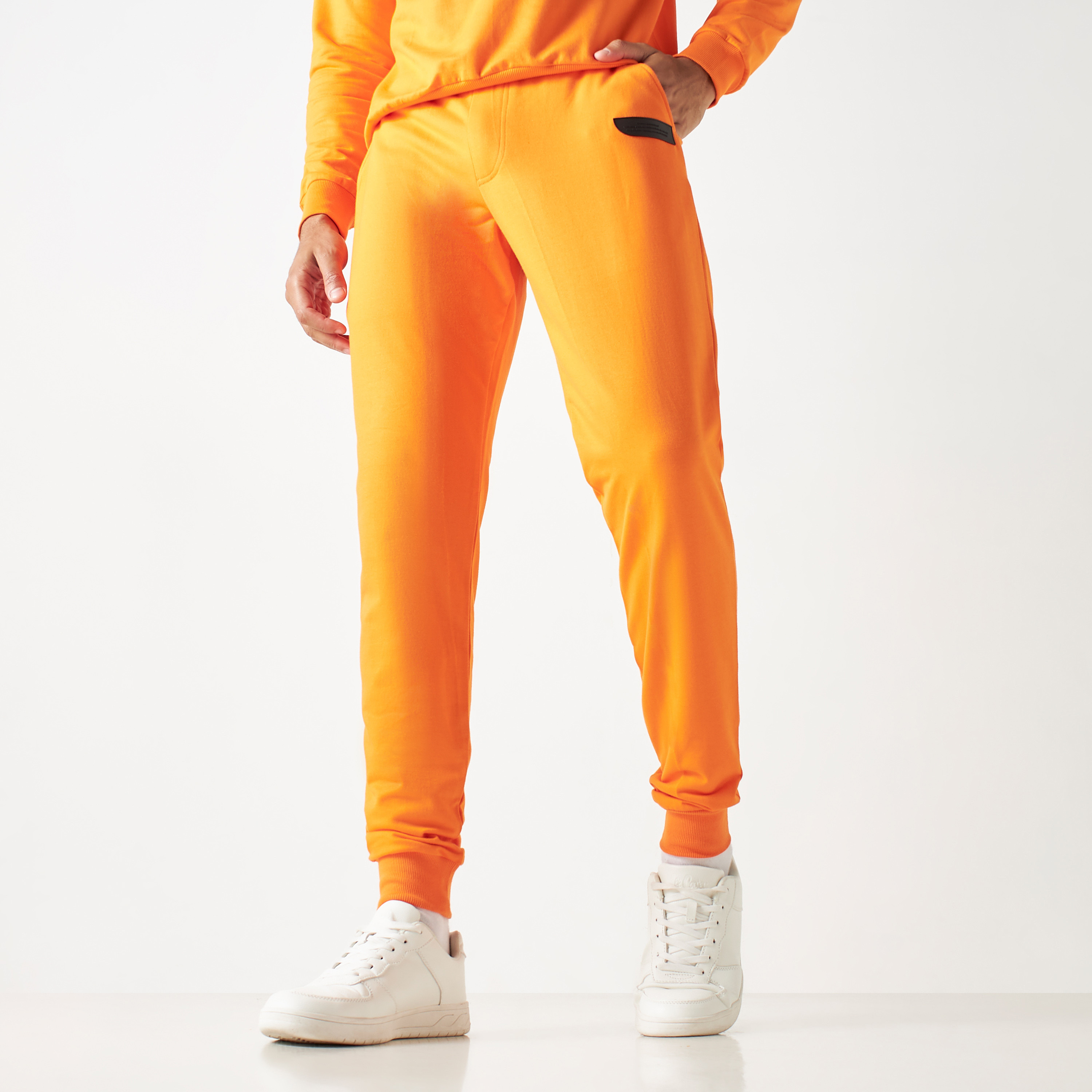 Pangolin Orange Havana Save The Pangolin Track Pants-men-clothing-bottoms-joggers-image-1