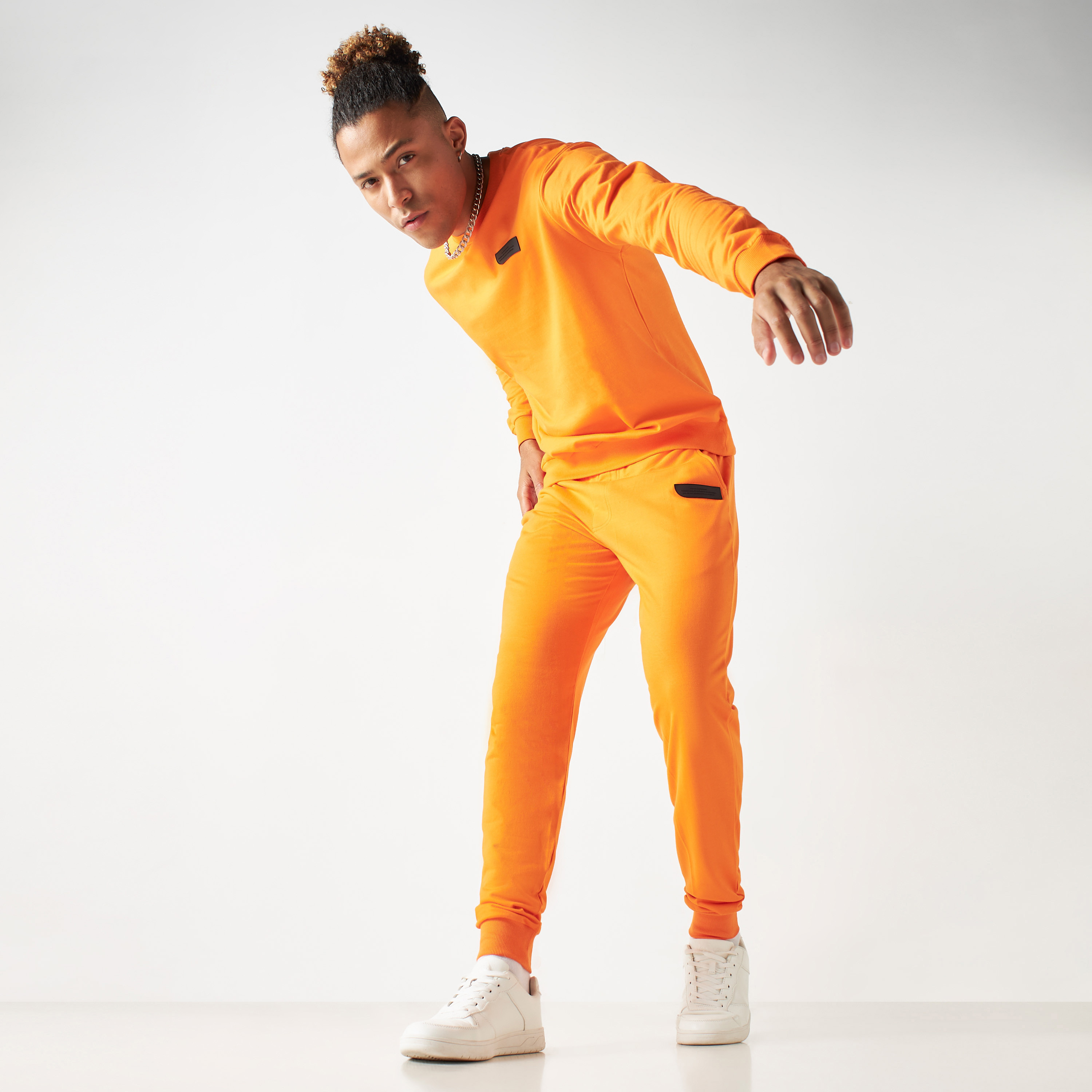 بنطلون رياضي من بنجولين هافانا باللون البرتقالي-men-clothing-bottoms-joggers-image-3