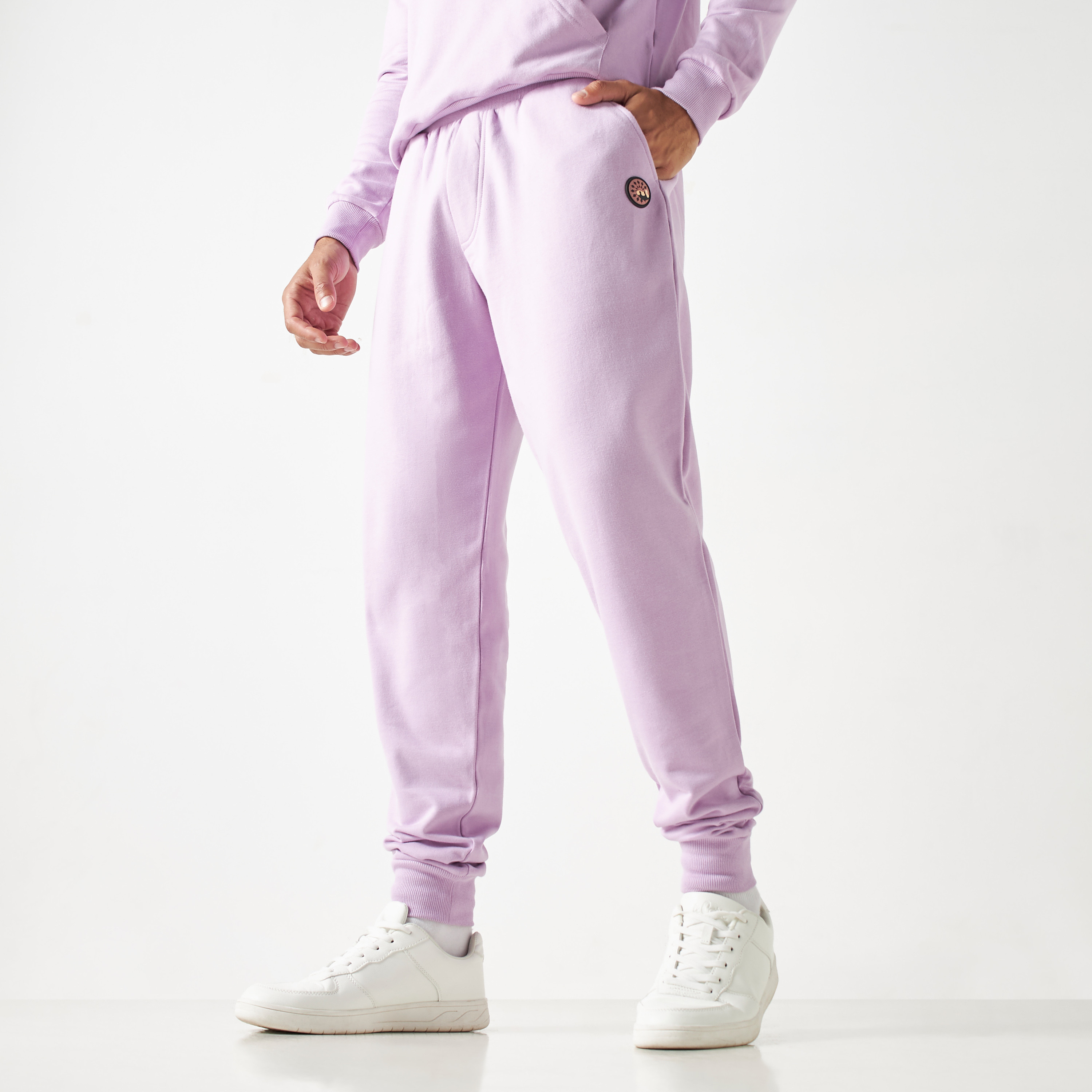بنطلون رياضي من بنجولين نبولي باللون الأرجواني-men-clothing-bottoms-joggers-image-1