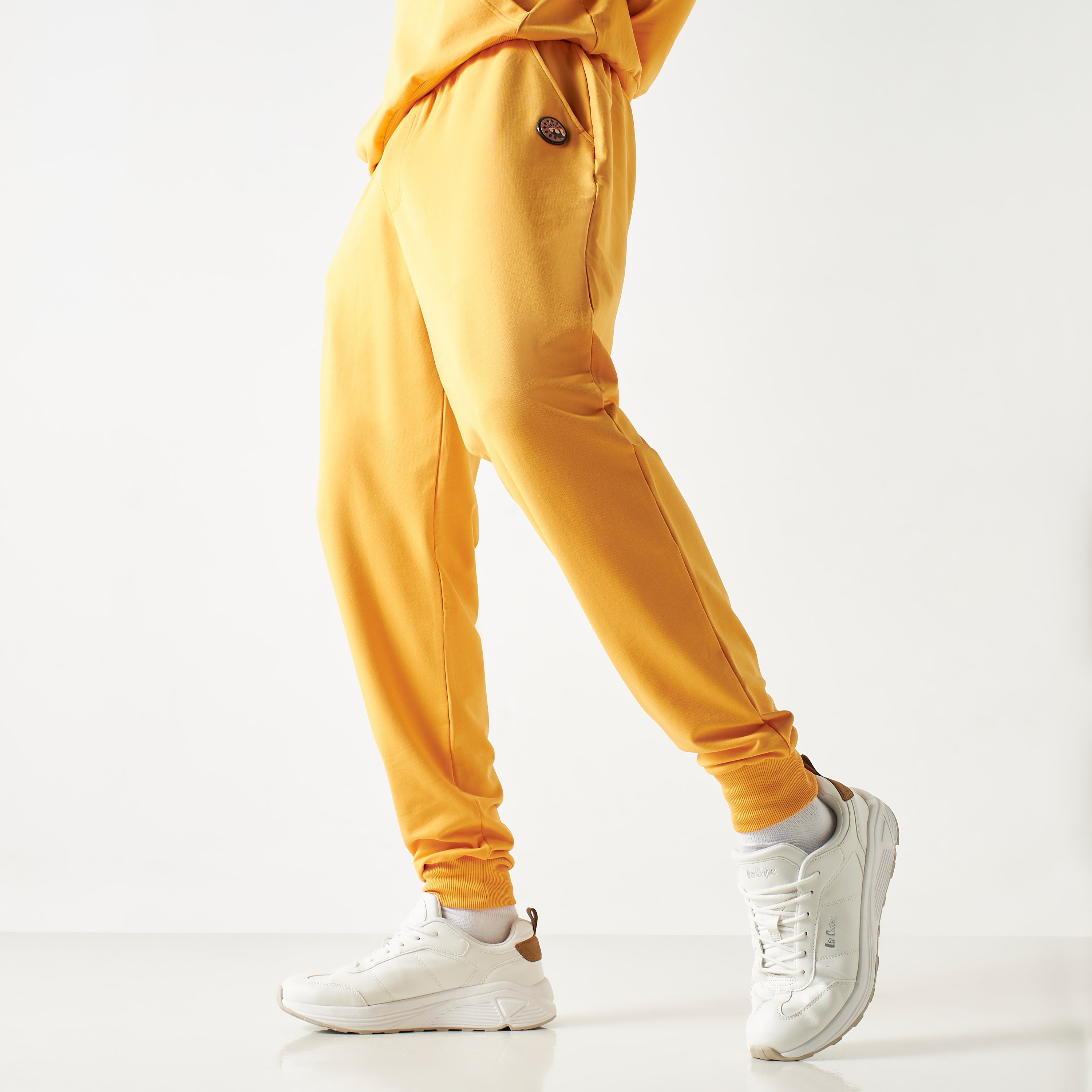 Pangolin Yellow StrataTech Track Pants-men-clothing-bottoms-joggers-image-1