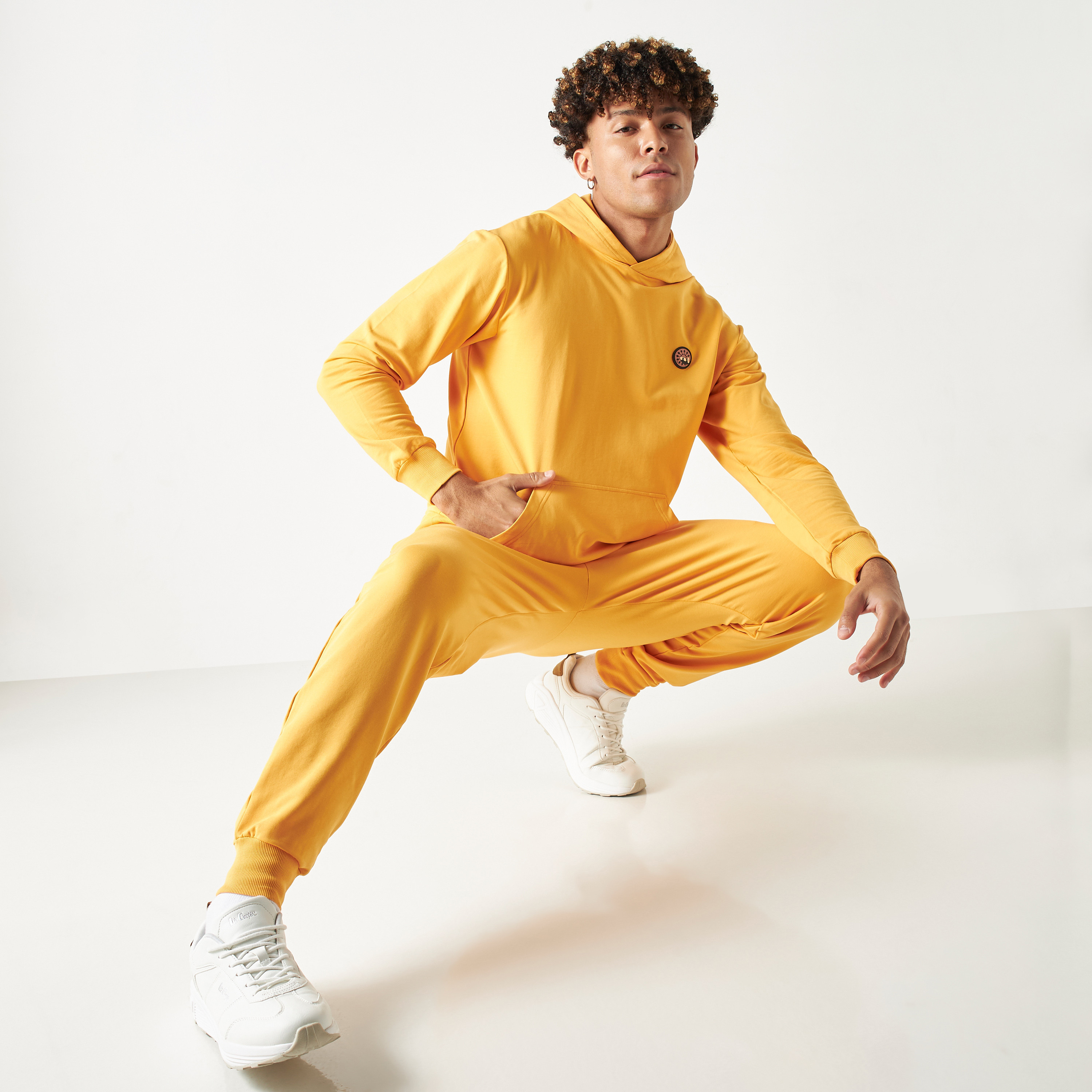Pangolin Yellow StrataTech Track Pants-men-clothing-bottoms-joggers-image-3