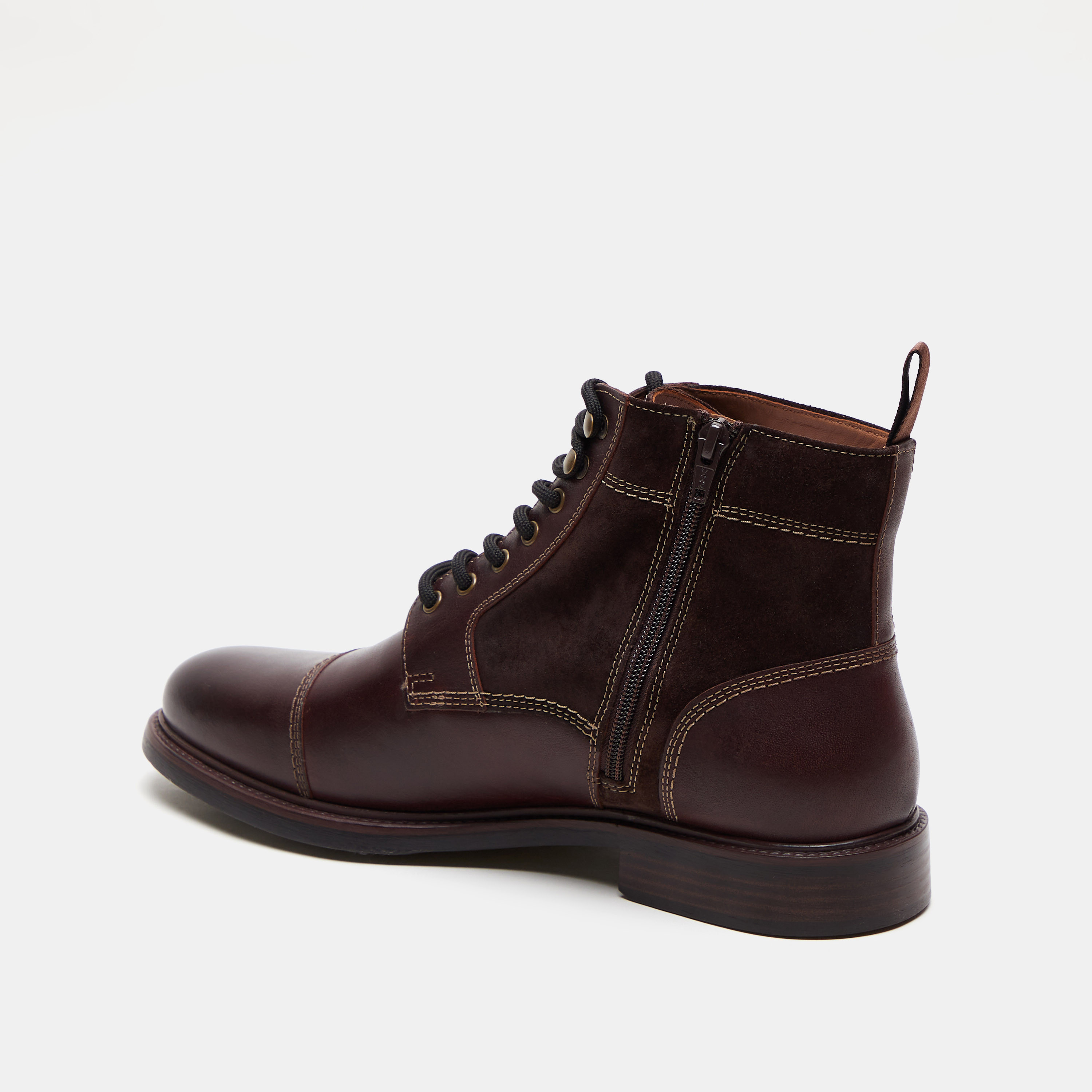 Lee cooper boots outlet with zip closure