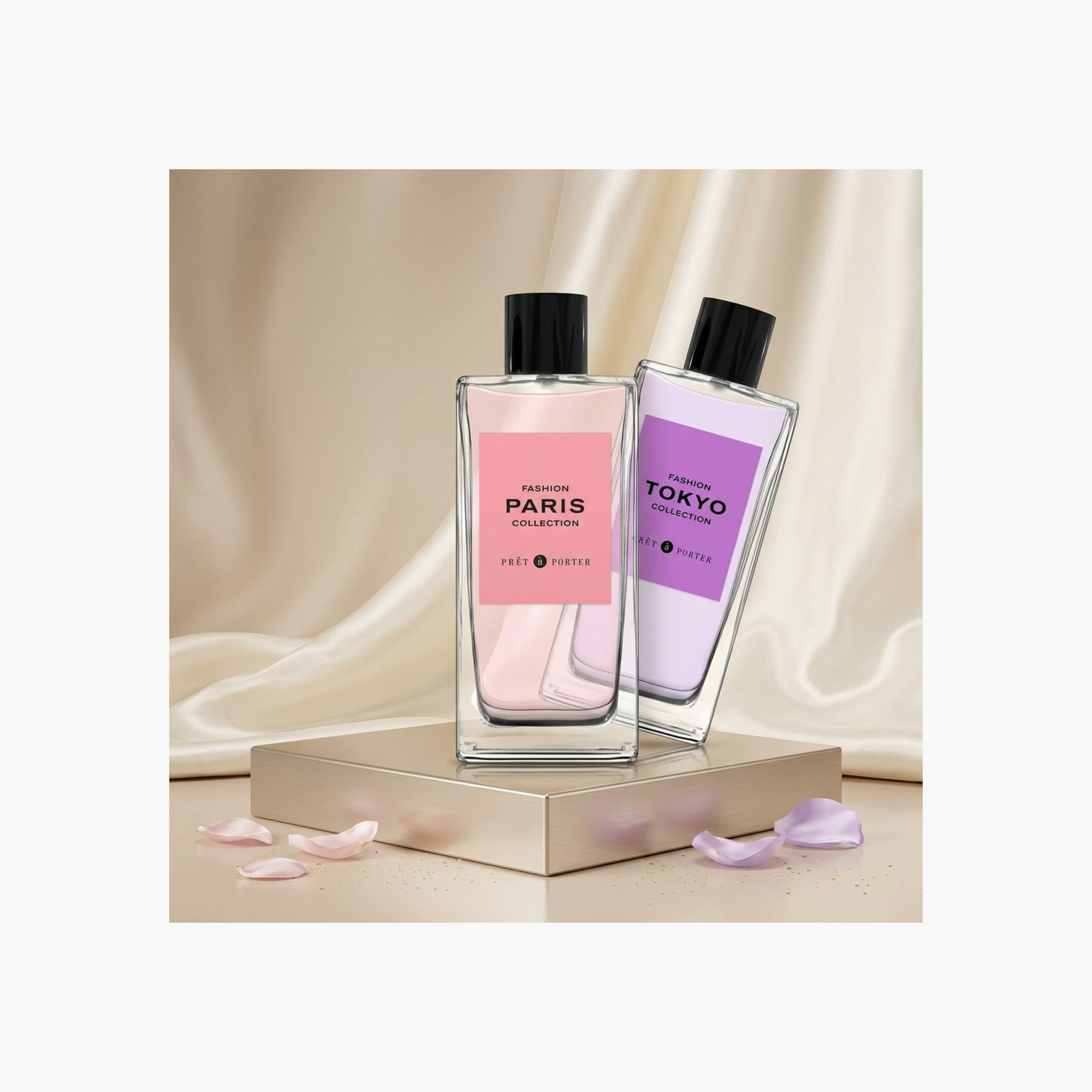 Prêt à Porter Paris & Tokyo Eau de Parfum for Women Gift Set-beautyandpersonalcare-giftsets-image-1