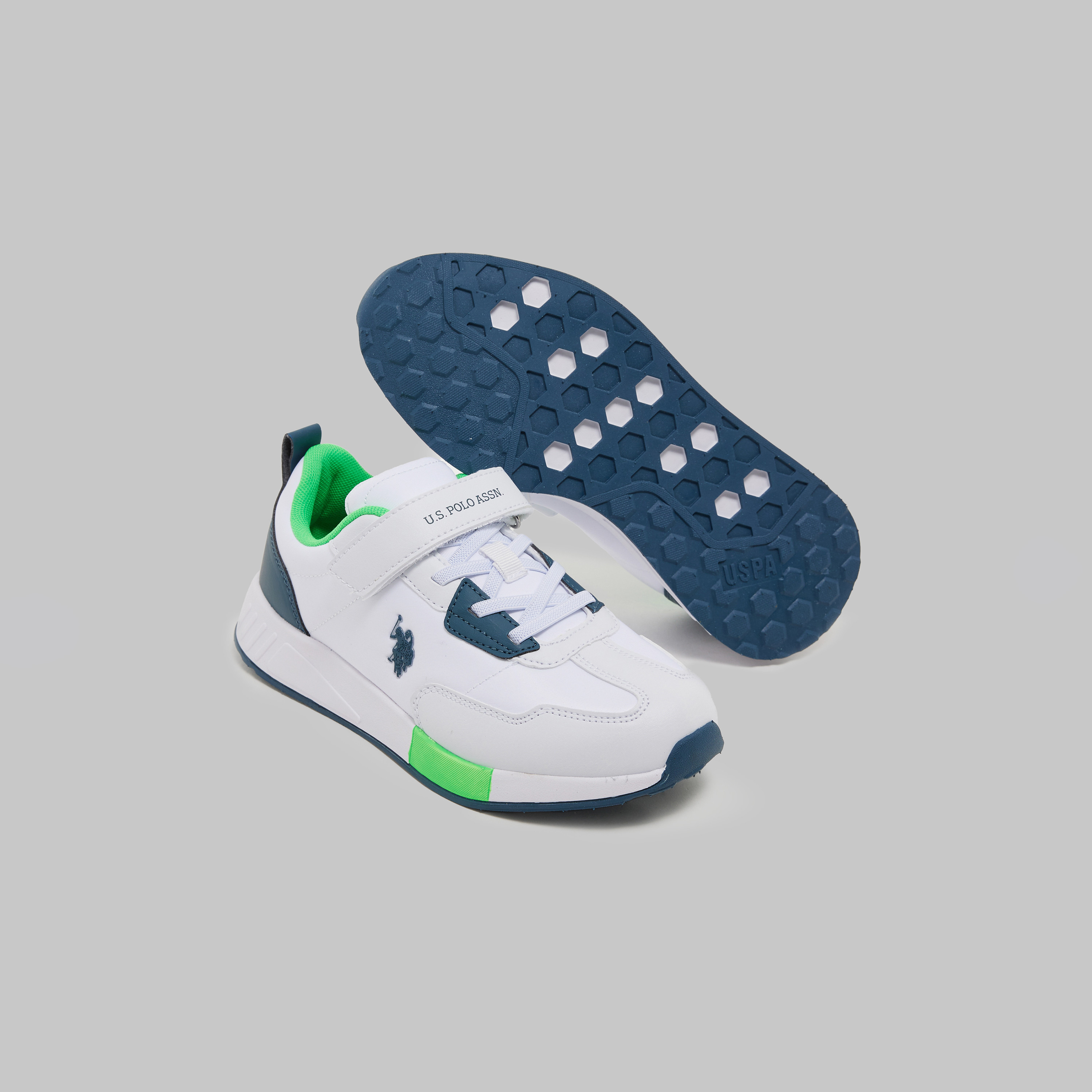 U.S. Polo Assn Boy's Hook & Loop Sneakers | PARKER-boys-shoes-sneakers-image-12