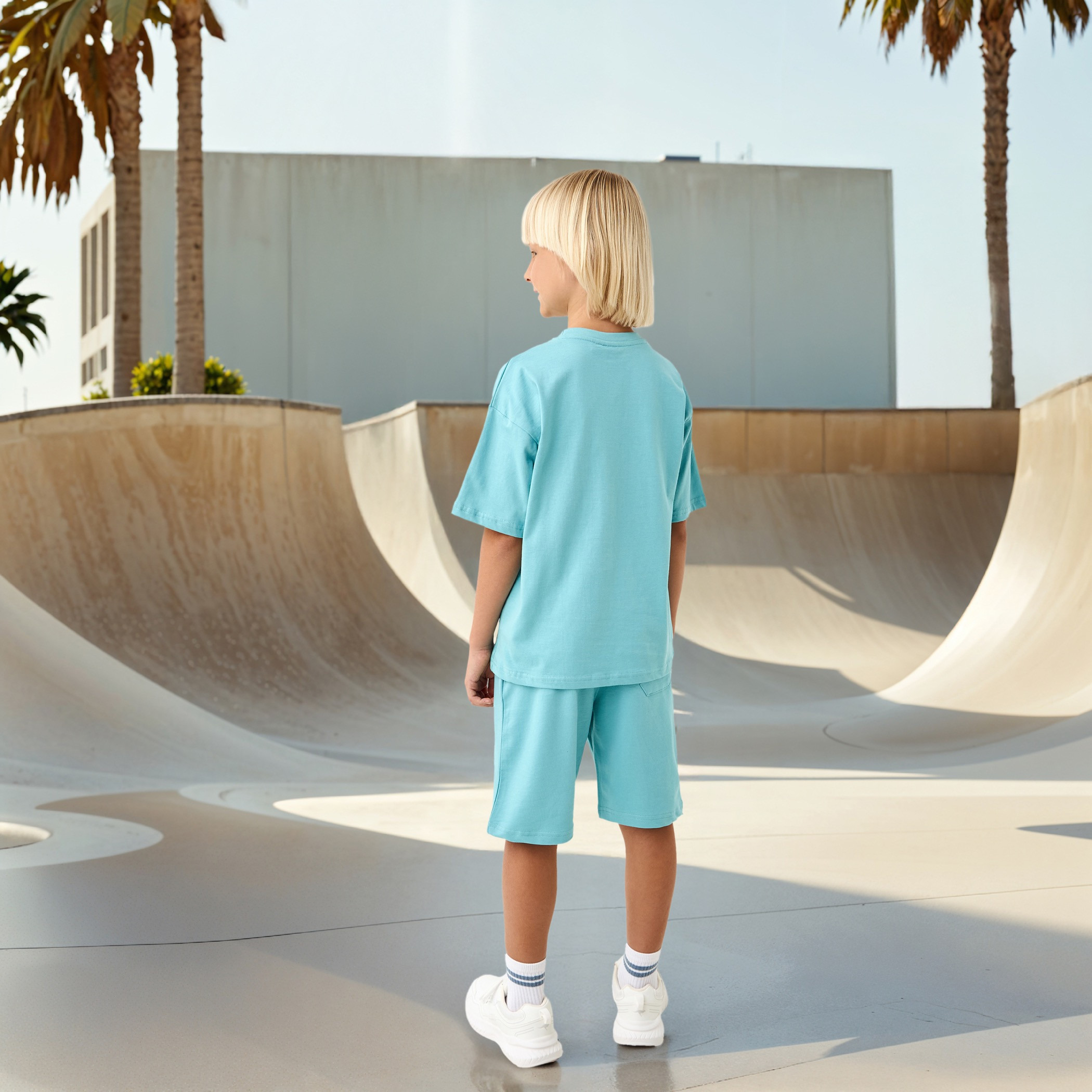 طقم شورت وتيشيرت بطبعات-boys-clothing-setsandcoords-image-4