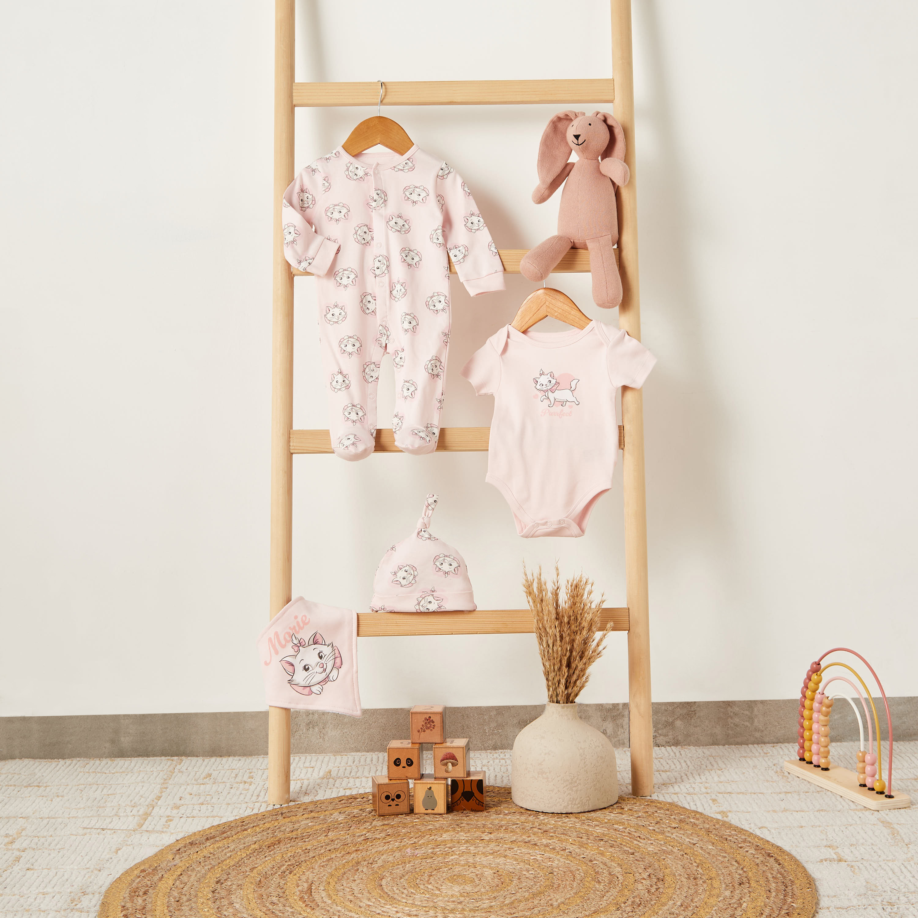 Set of 4 Disney Clothing Gift Set with Marie Print-baby-girls-clothing-setsandcoords-image-10