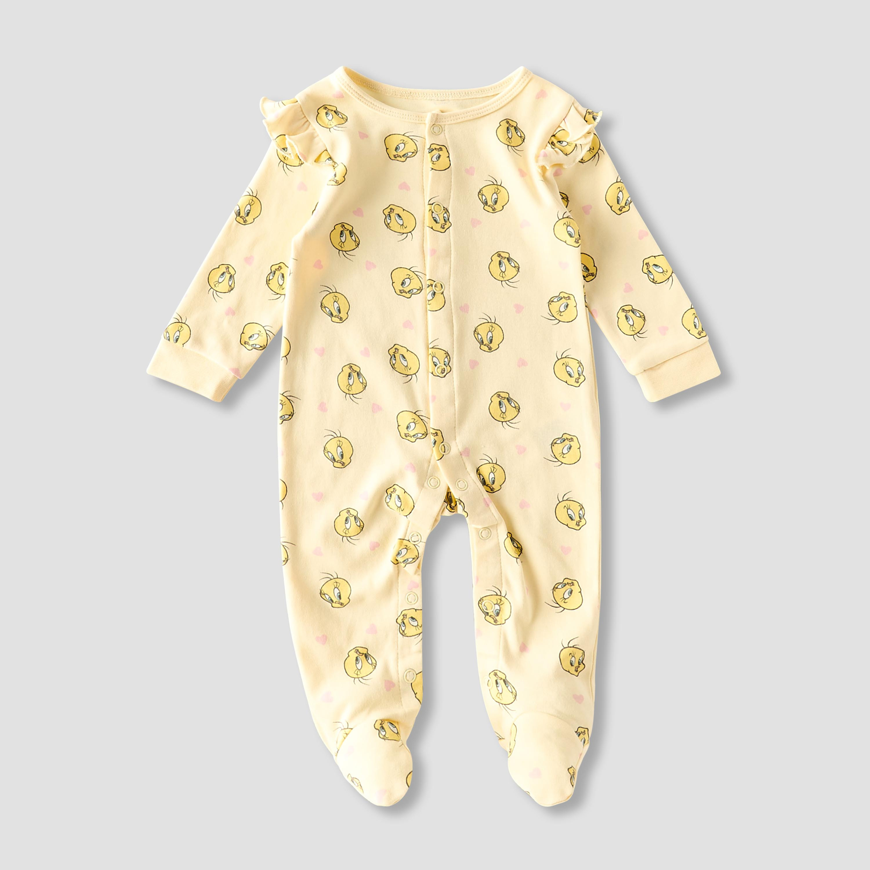 Set of 4 Disney Clothing Gift Set with Tweety Print-baby-girls-clothing-setsandcoords-image-3