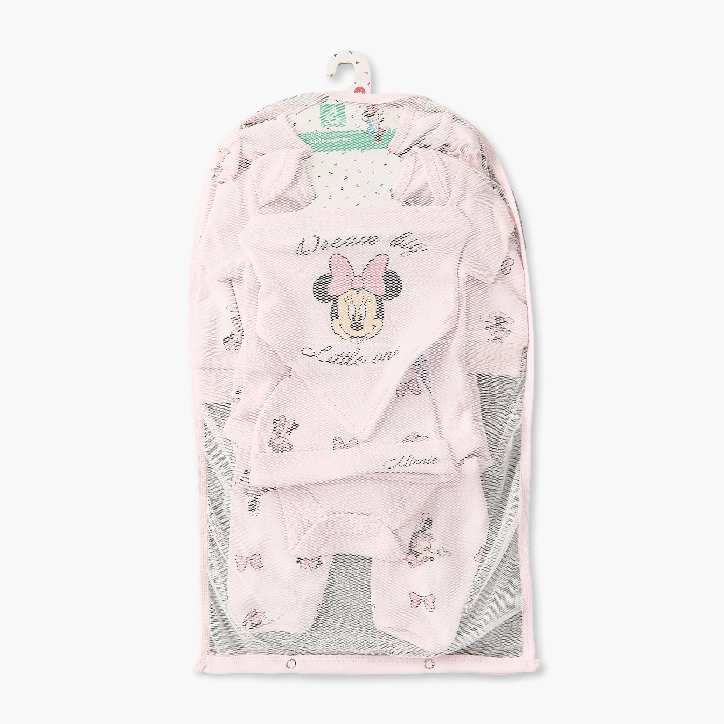 Set of 4 Disney Clothing Gift Set with Minnie Mouse Print-baby-girls-clothing-setsandcoords-image-2