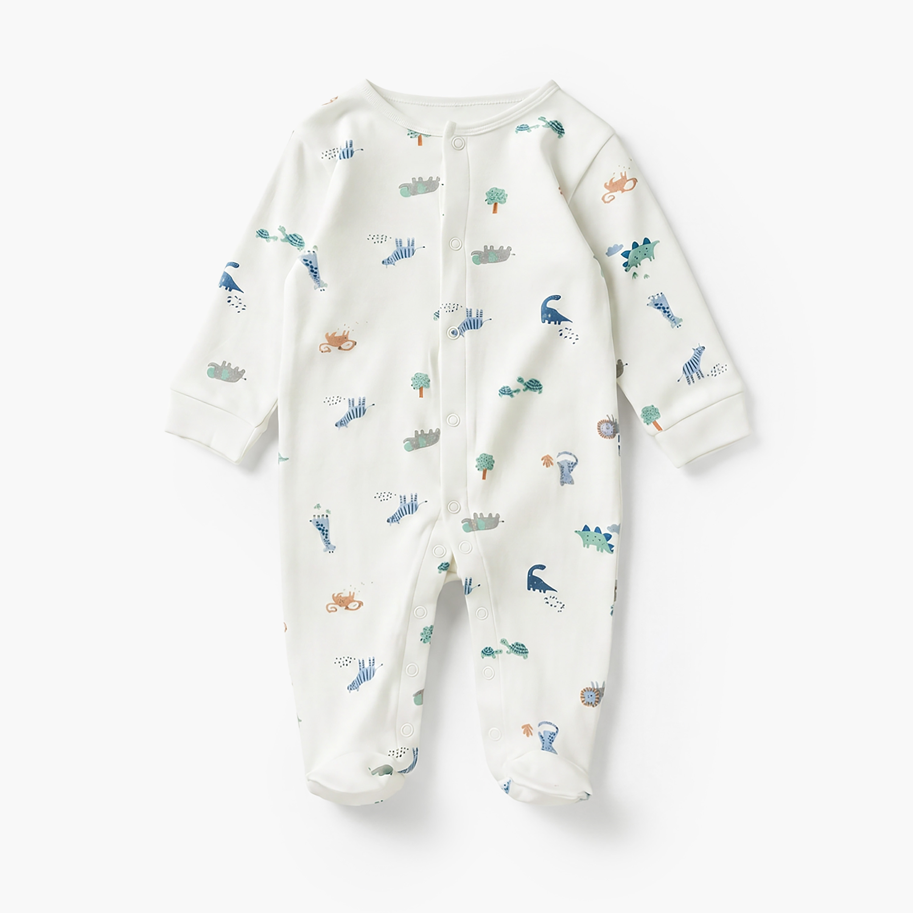 Set of 6 Juniors Clothing Gift Set with Dinosaur Print-baby-boys-clothing-setsandcoords-image-3