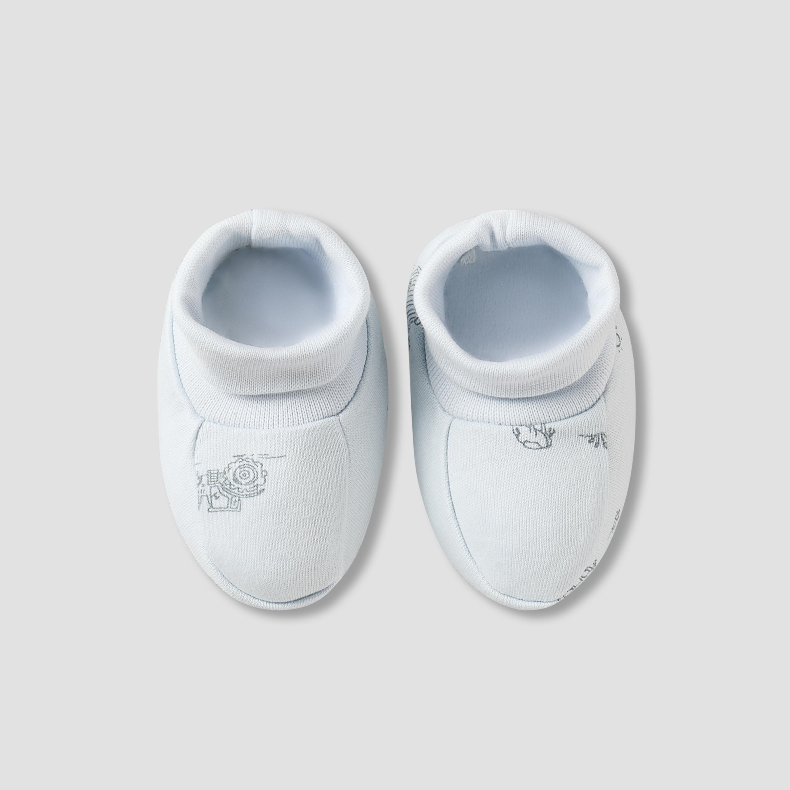 طقم من 8 - طقم هدايا ملابس بطبعات من جونيورز-baby-boys-clothing-setsandcoords-image-9