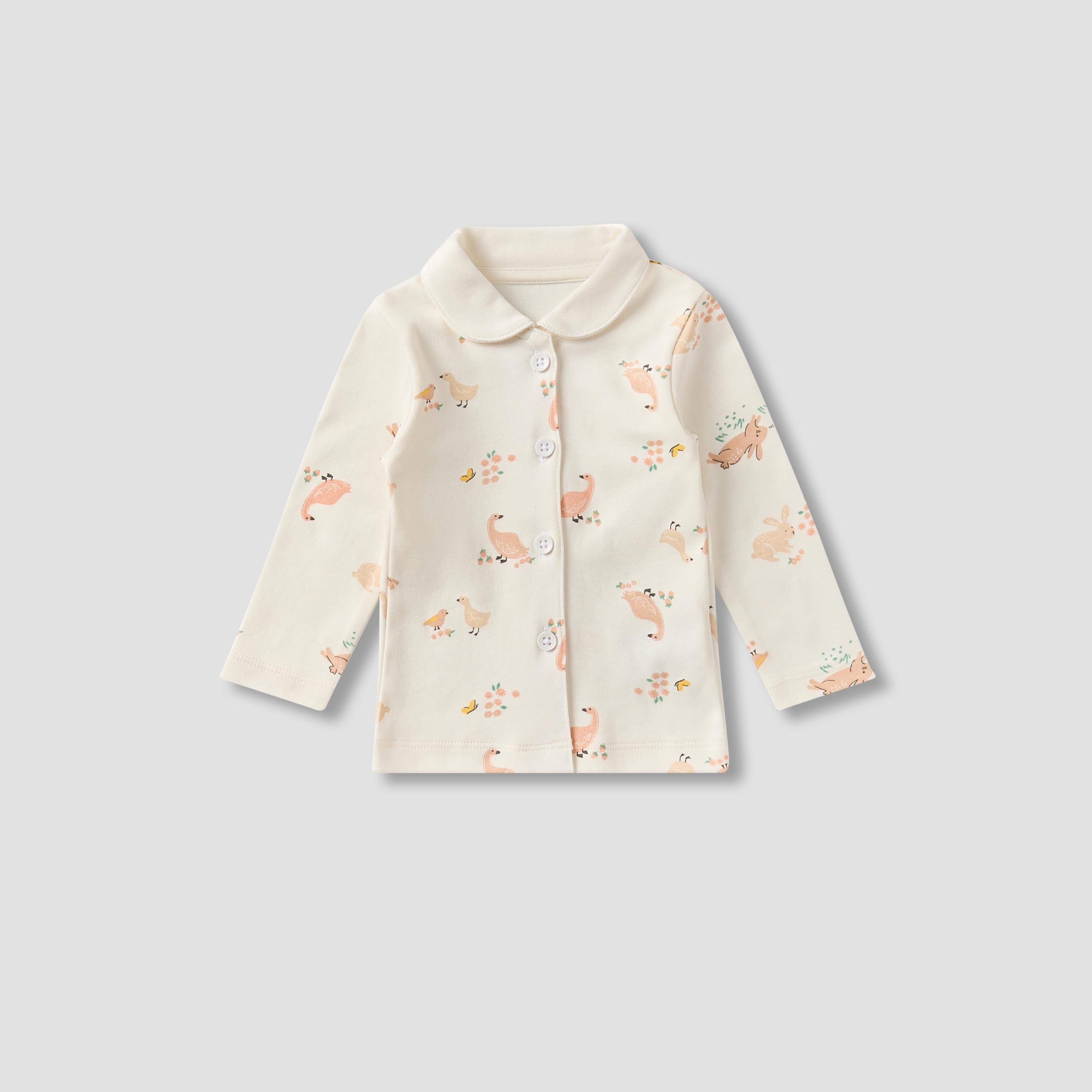 طقم ملابس هدايا 8 قطع بطبعات متنوعة من جونيورز-baby-girls-clothing-setsandcoords-image-8