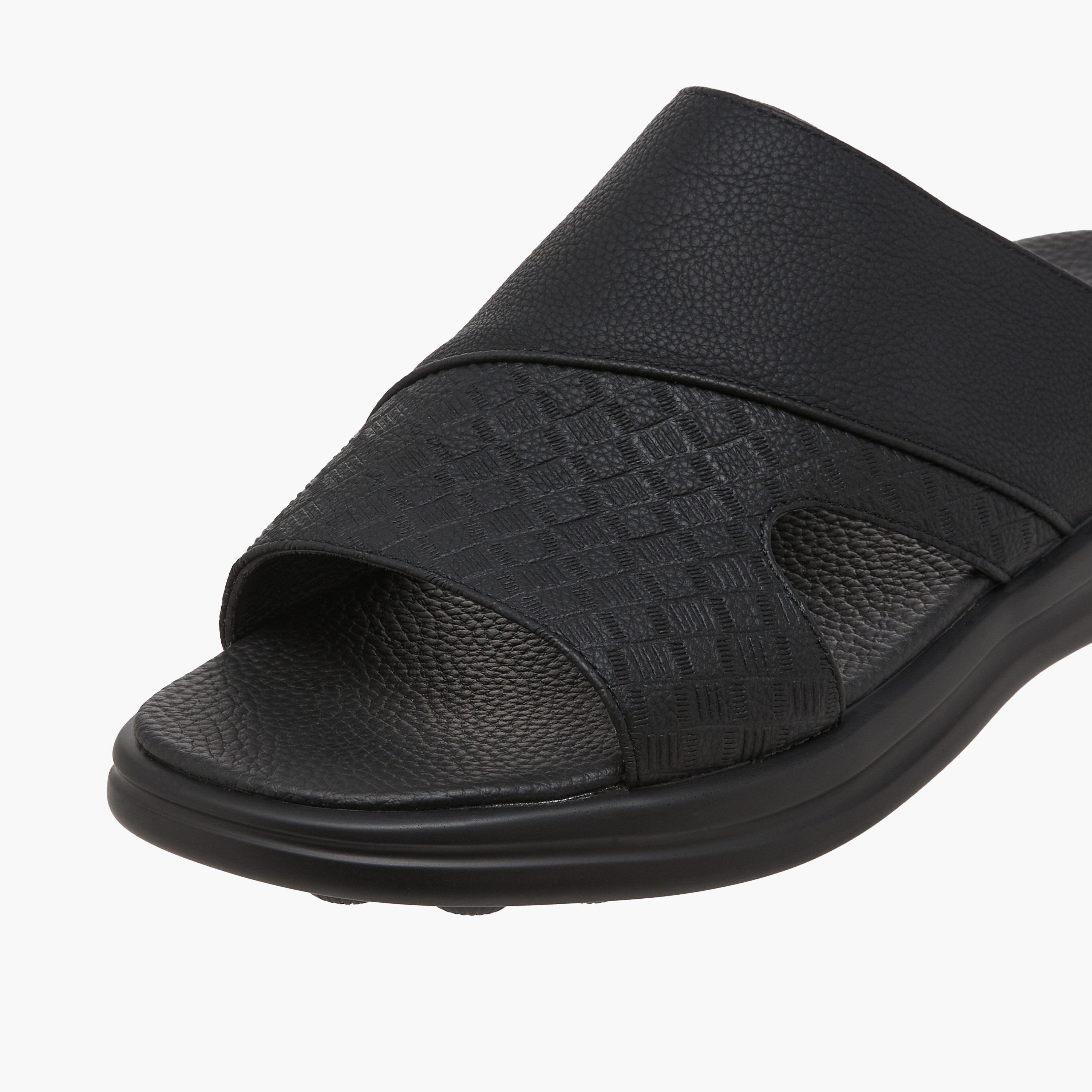 Le Confort Men Textured Comfort Sandals-men-shoes-sandals-image-4