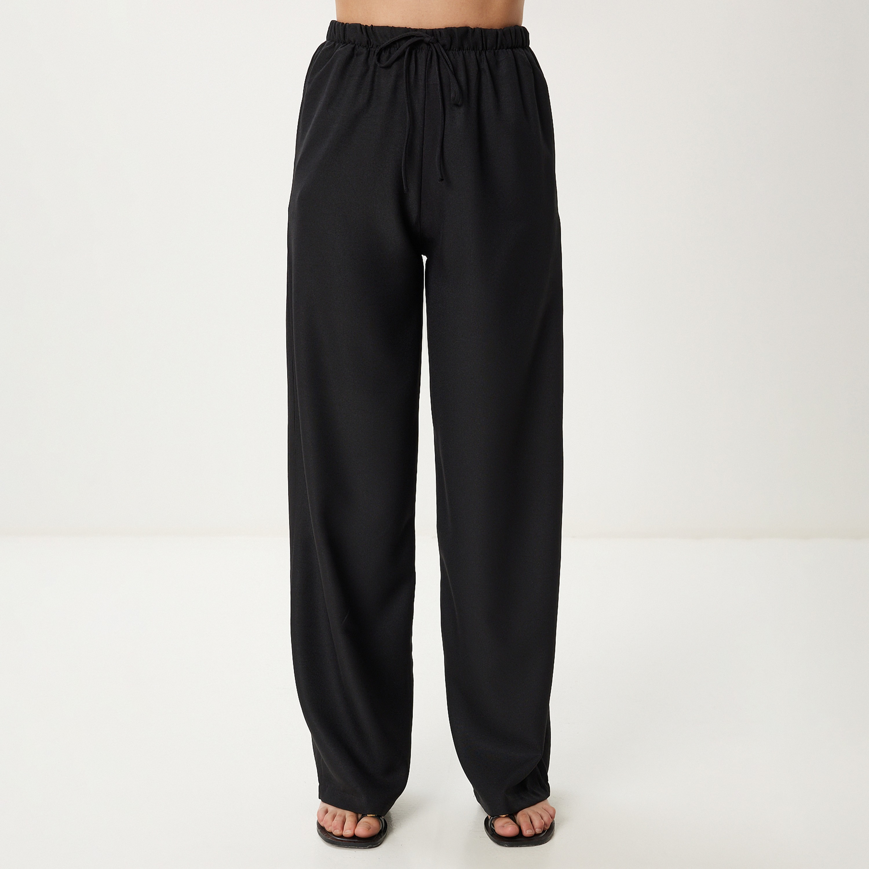 قميص وبناطيل نسائي ياقة سوداء من إسطنبول-women-clothing-coordsets-image-3