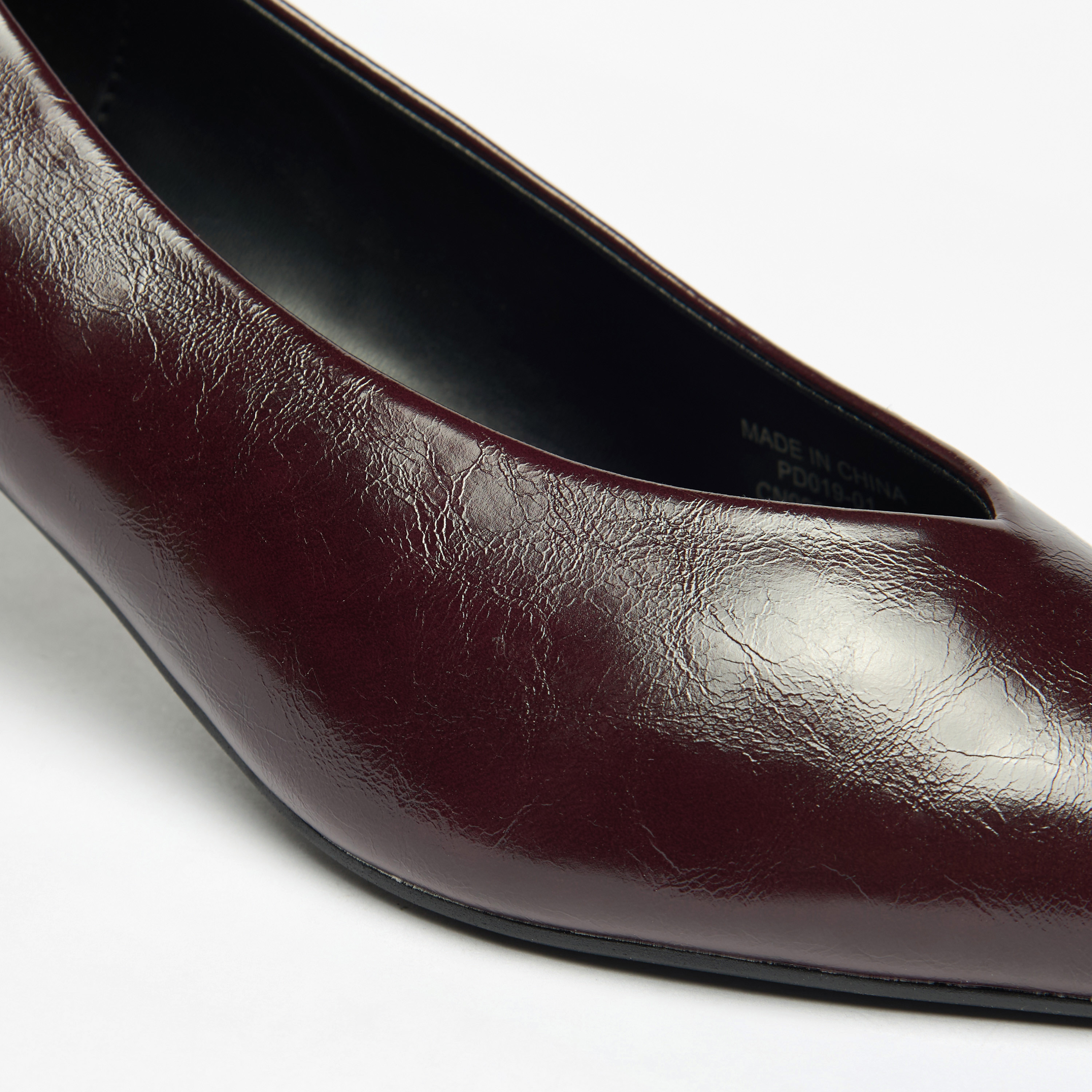 Celeste Women's Solid Slip-On Pumps with Cone Heels-women-shoes-heels-image-4