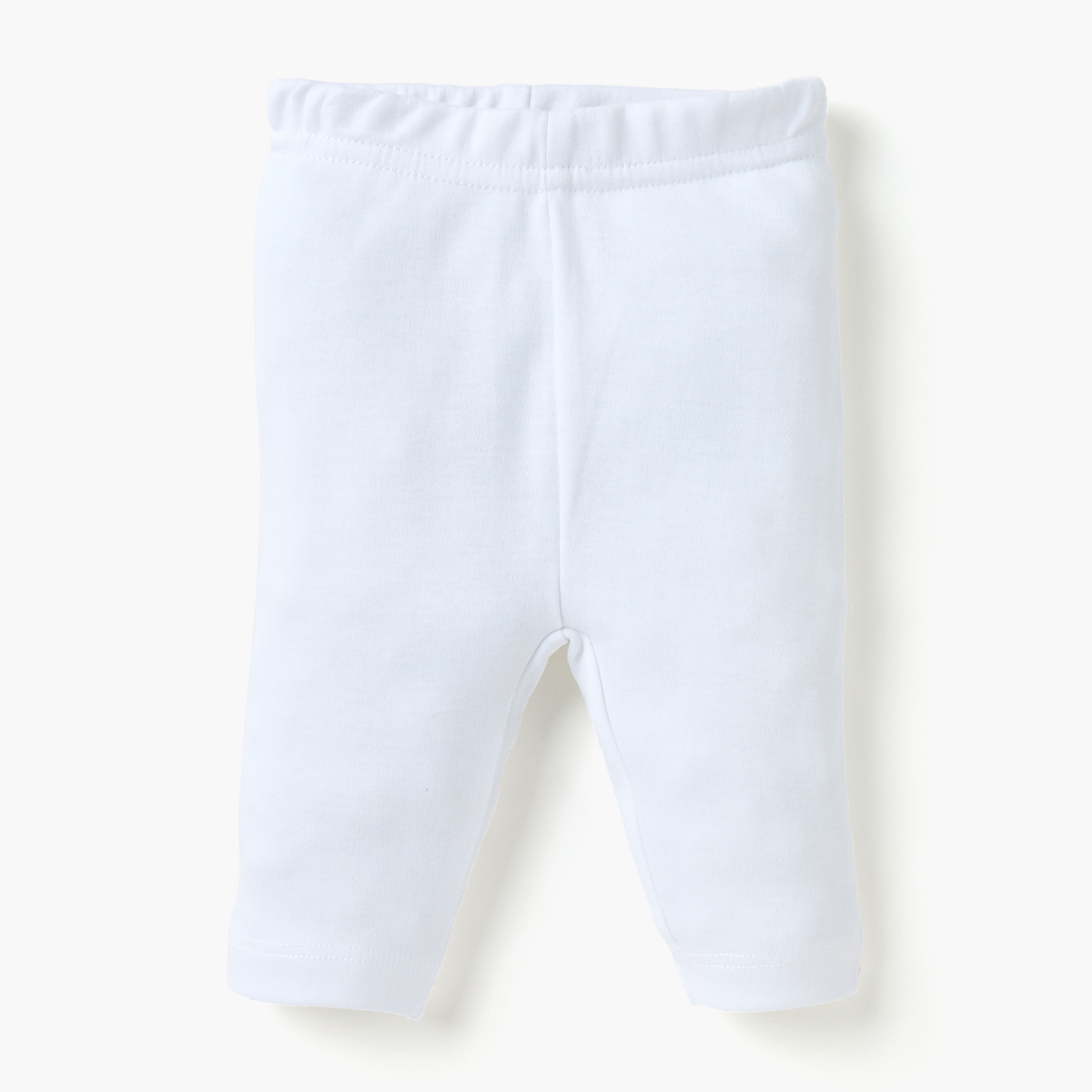 طقم فستان إيه لاين مع بنطلون ليقنز - 3 قطع-baby-girls-clothing-setsandcoords-image-3