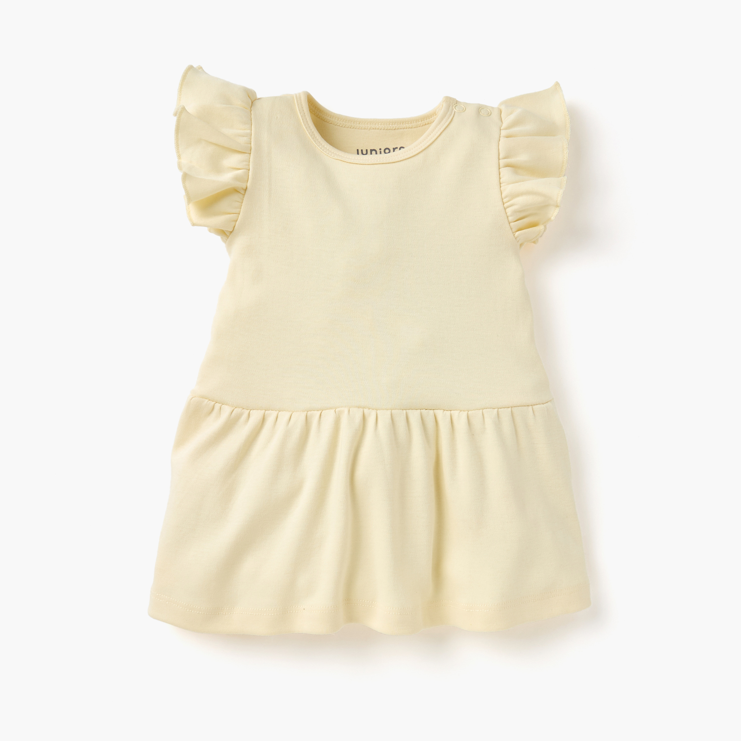 طقم فستان إيه لاين مع بنطلون ليقنز - 3 قطع-baby-girls-clothing-setsandcoords-image-6