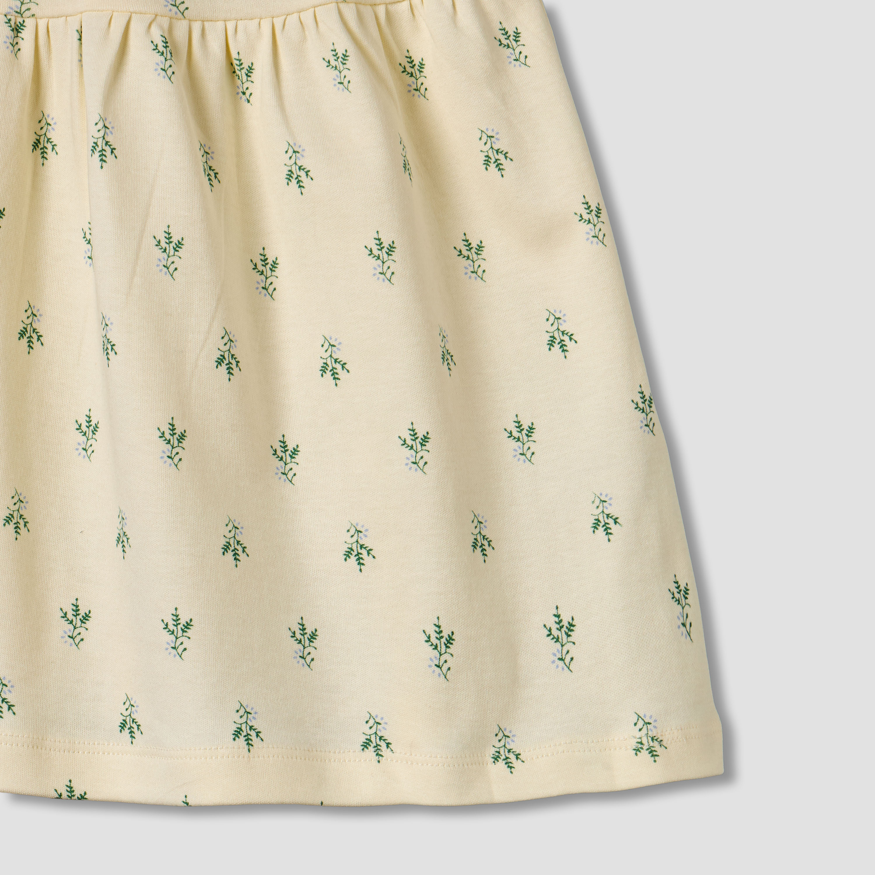 Pack of 2 Juniors Round Neck A-line Dress with Print-baby-girls-clothing-multipacks-image-5