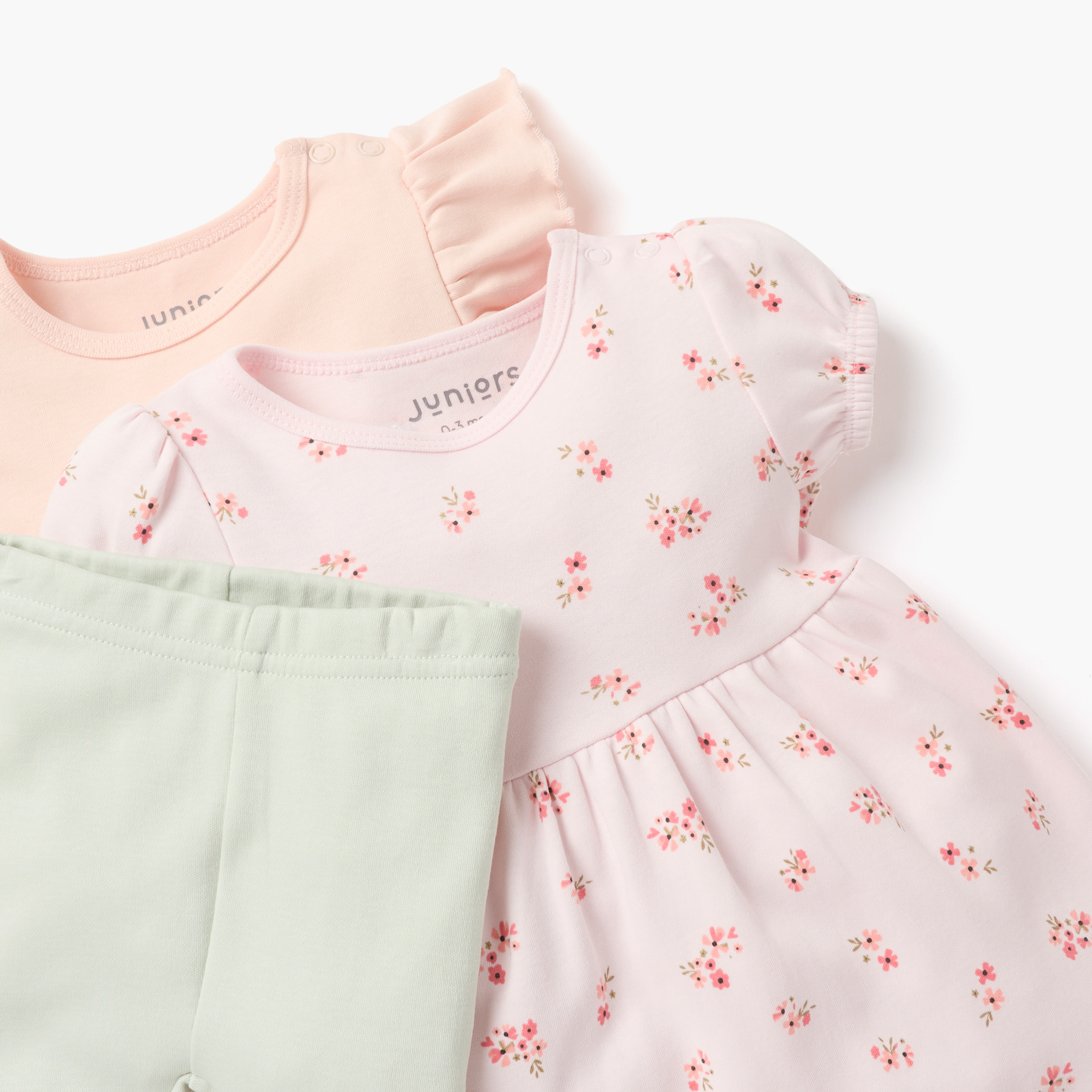 Juniors Assorted 3-Piece Dress and Leggings Set-baby-girls-clothing-setsandcoords-image-4