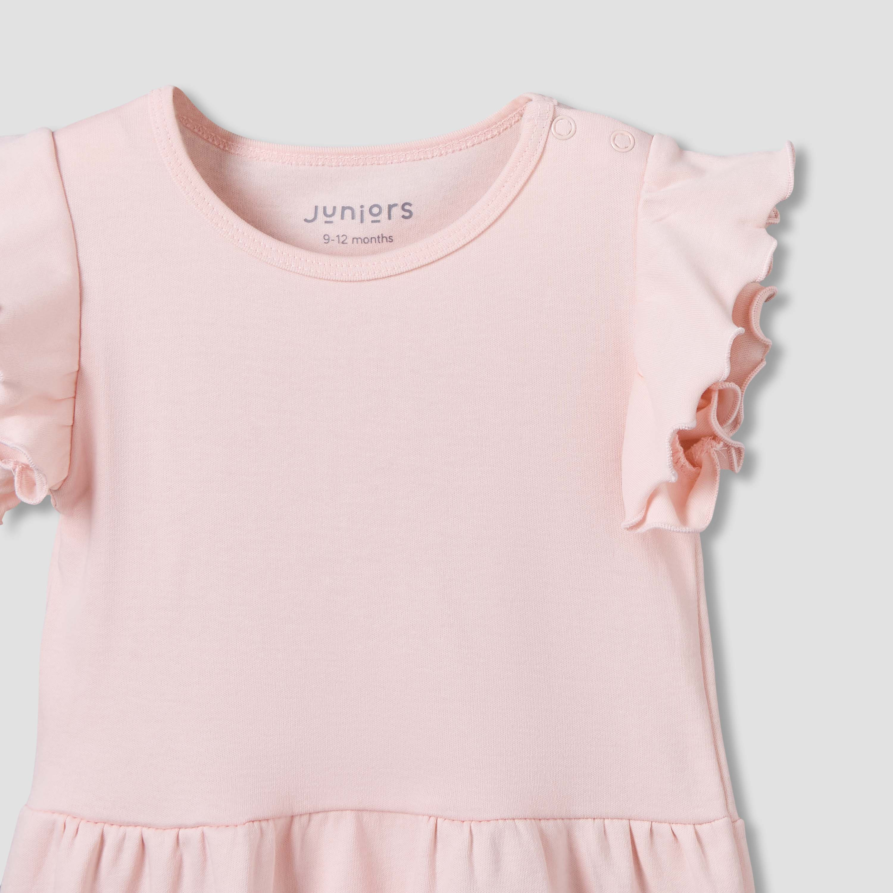 Set of 3 Juniors Round Neck Short Sleeves A-line Dress with Leggings-baby-girls-clothing-dressesandjumpsuits-image-6