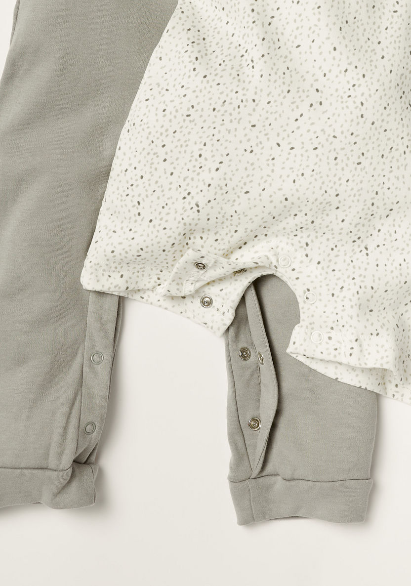 Juniors Printed Sleepsuit and Romper Set-Sleepsuits-image-4