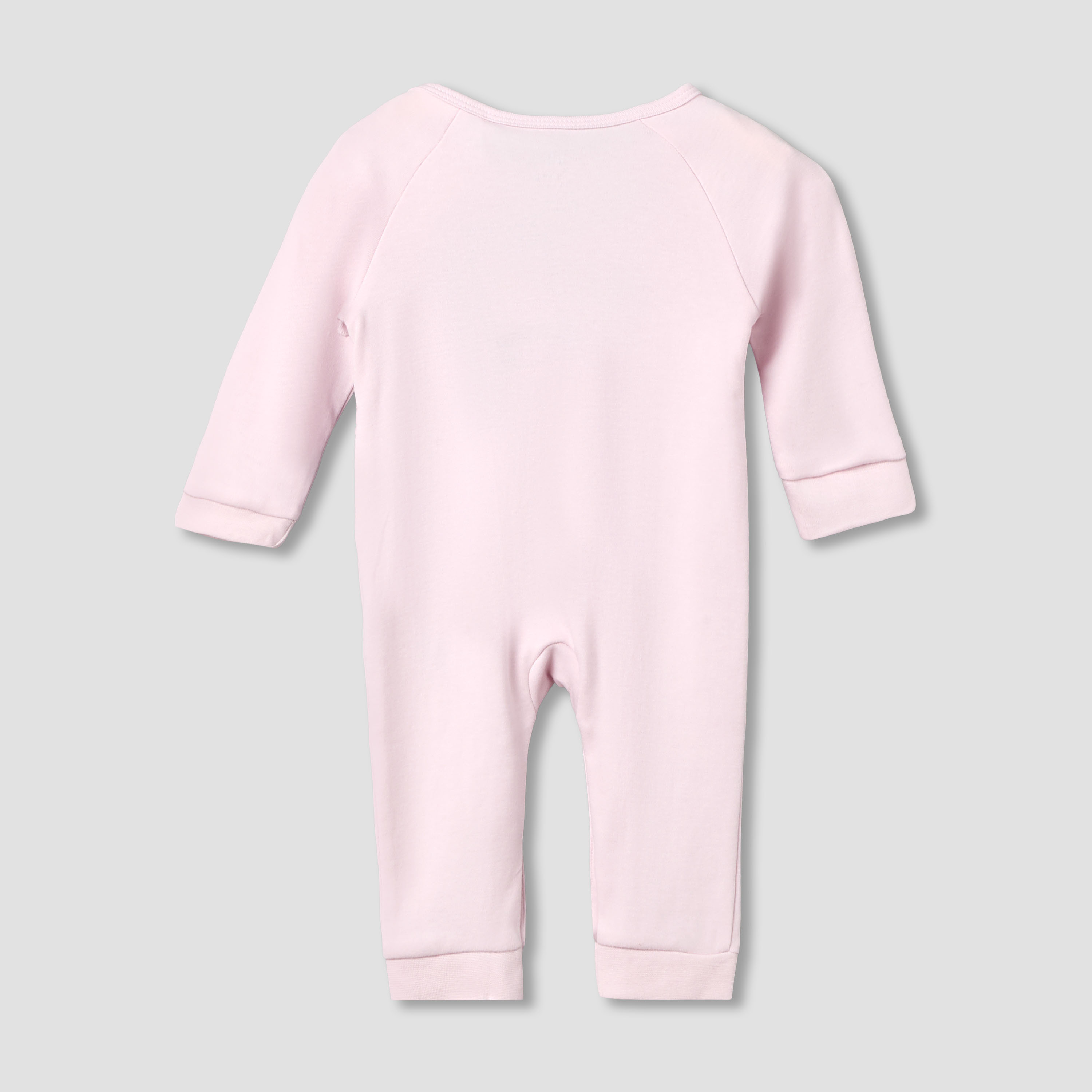 Disney Cotton Round Neck Long Sleeves Sleepsuit with Marie Print-baby-girls-clothing-nightwear-sleepsuits-image-2