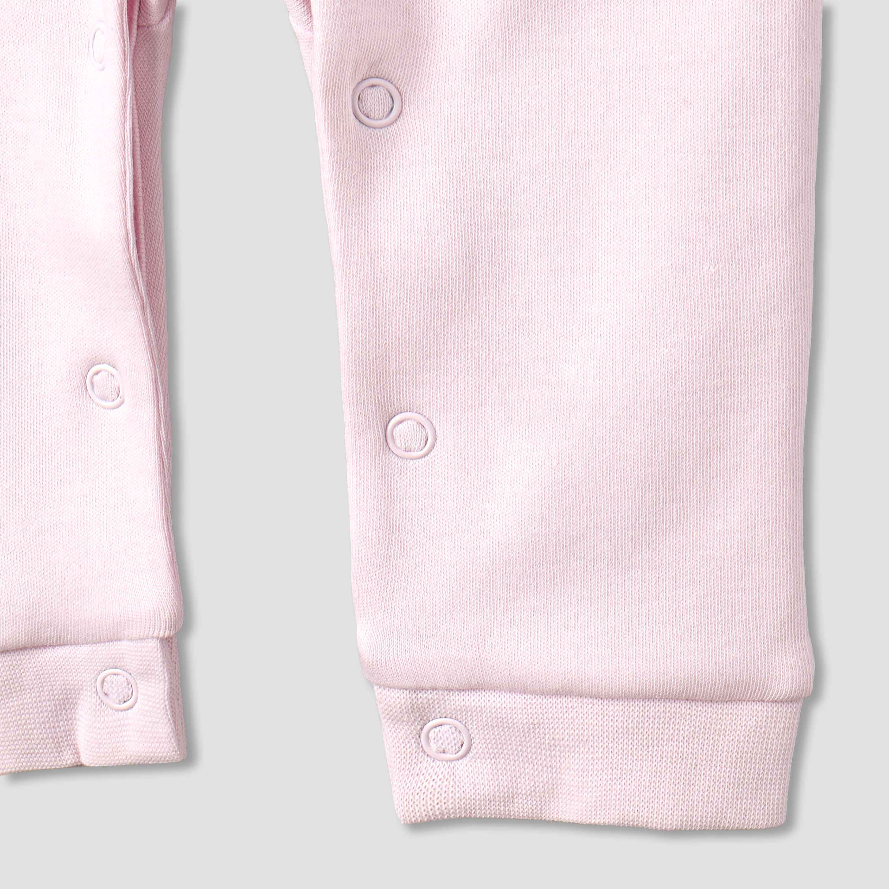 Disney Cotton Round Neck Long Sleeves Sleepsuit with Marie Print-baby-girls-clothing-nightwear-sleepsuits-image-4