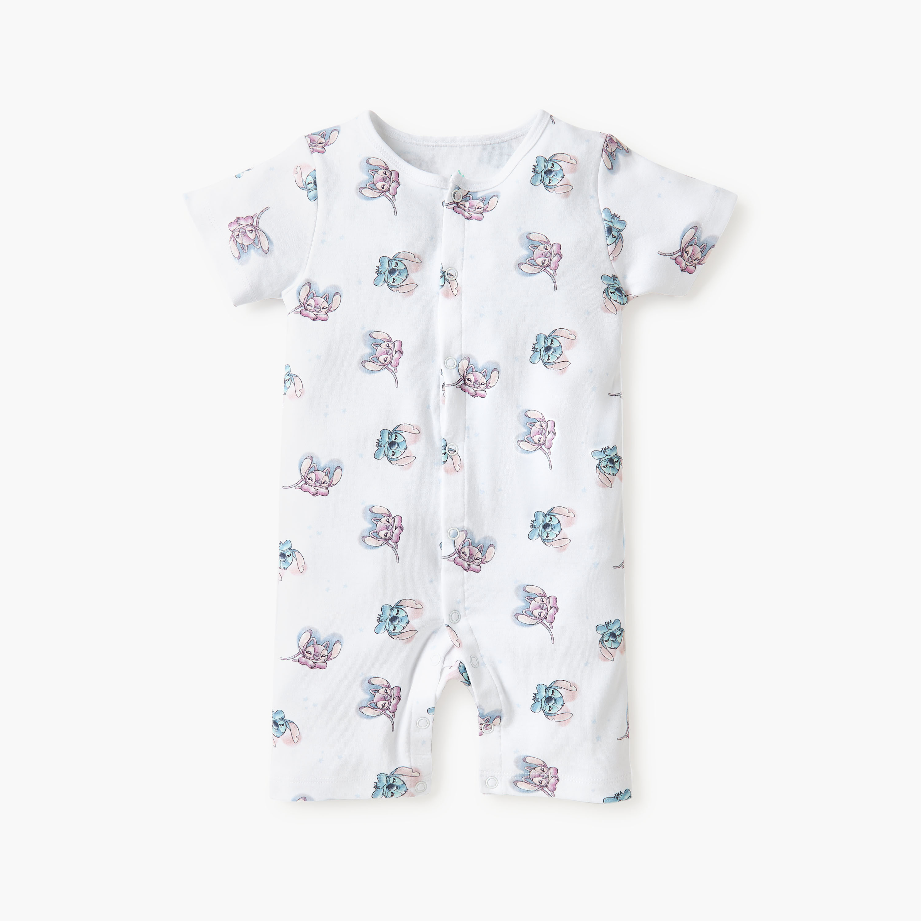 طقم بدلة نوم وأفرول بطبعات ستيتش وأنجل من ديزني-baby-boys-clothing-nightwear-sleepsuits-image-2