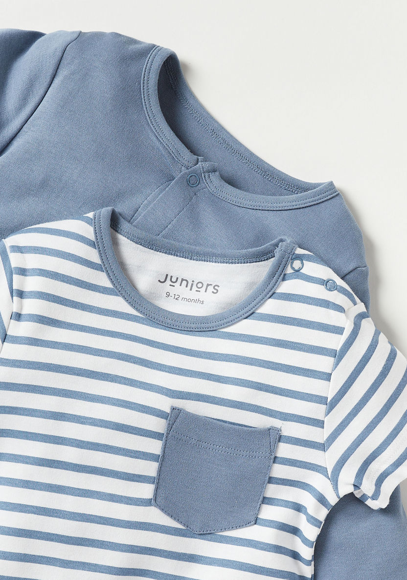 Juniors Assorted Long Sleeves Sleepsuit and Romper Set-Sleepsuits-image-3