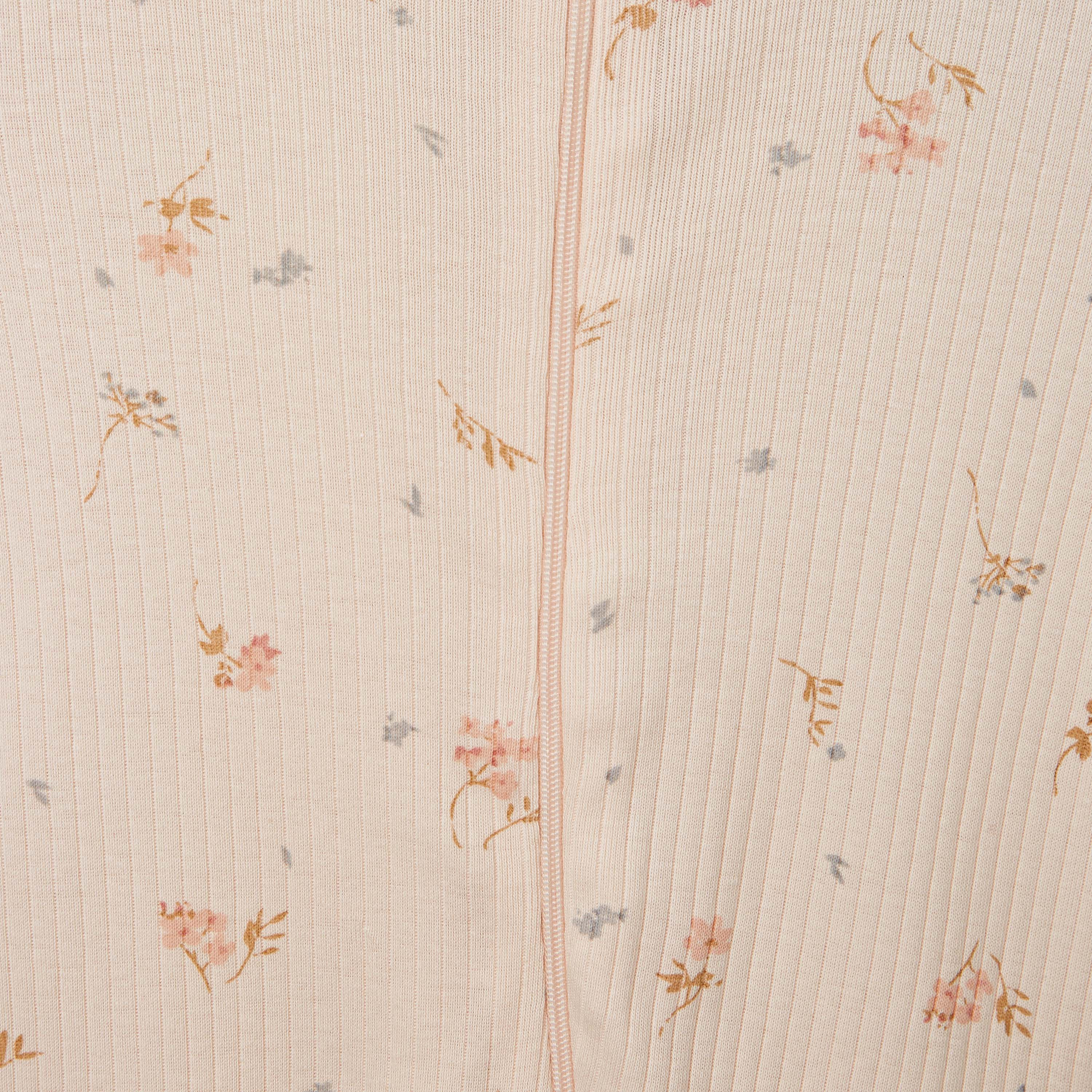 Juniors Floral Print Sleepsuit with Long Sleeves-baby-girls-clothing-nightwear-sleepsuits-image-4