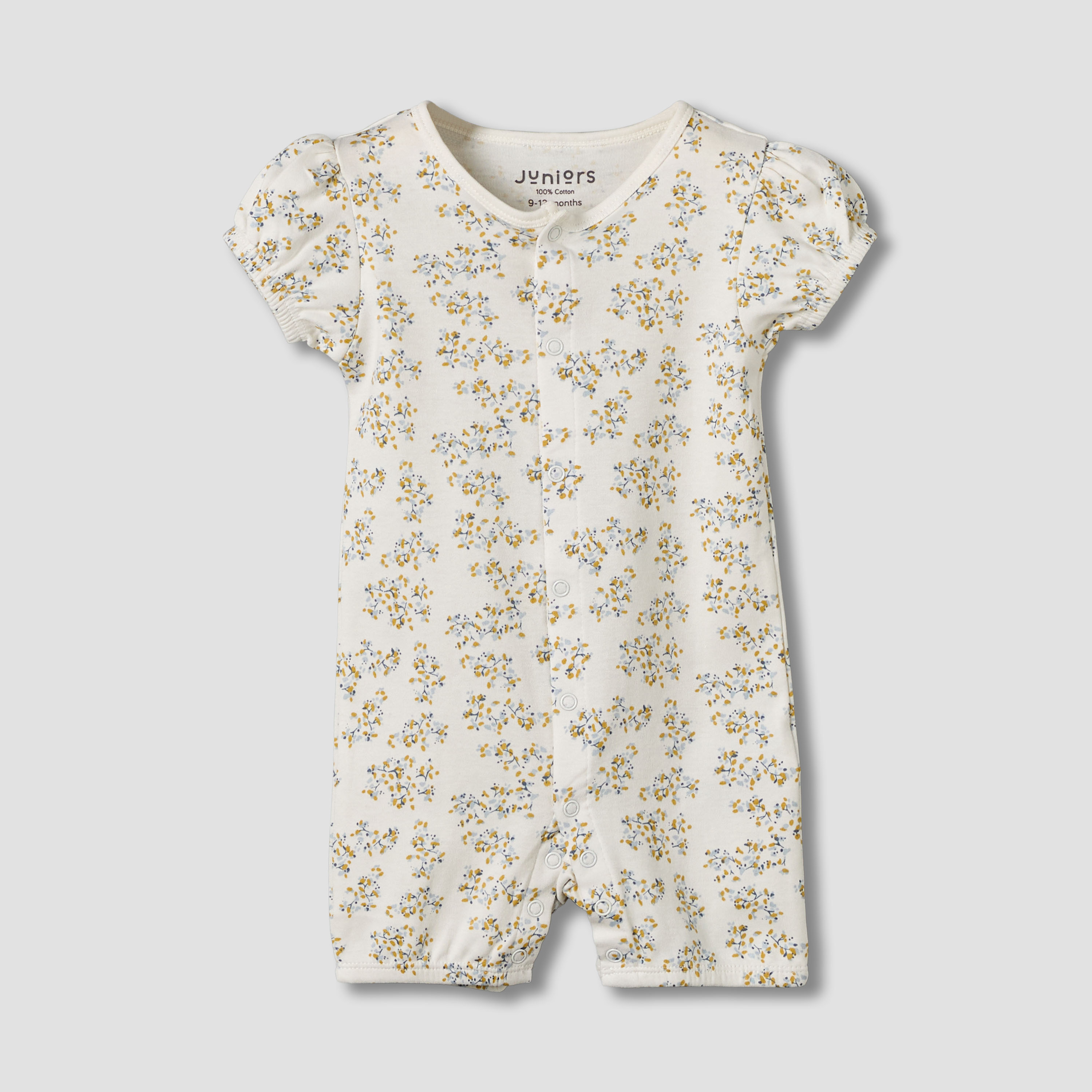 Set of 2 Juniors Cotton Round Neck Sleepsuit with Print-baby-girls-clothing-nightwear-sleepsuits-image-3