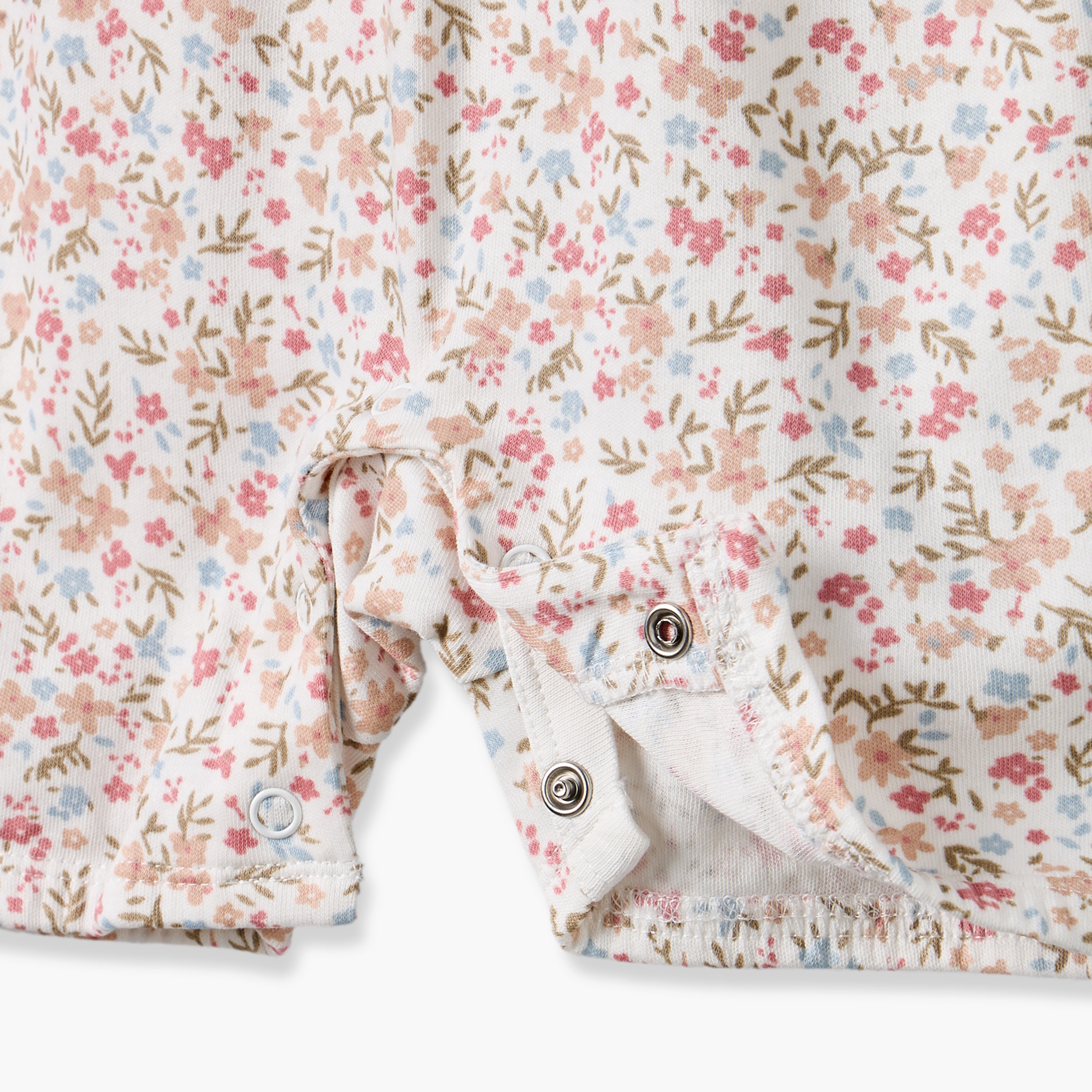 رومبير بياقة مستديرة وأكمام قصيرة وطبعات من جونيورز-baby-girls-clothing-rompers-image-4