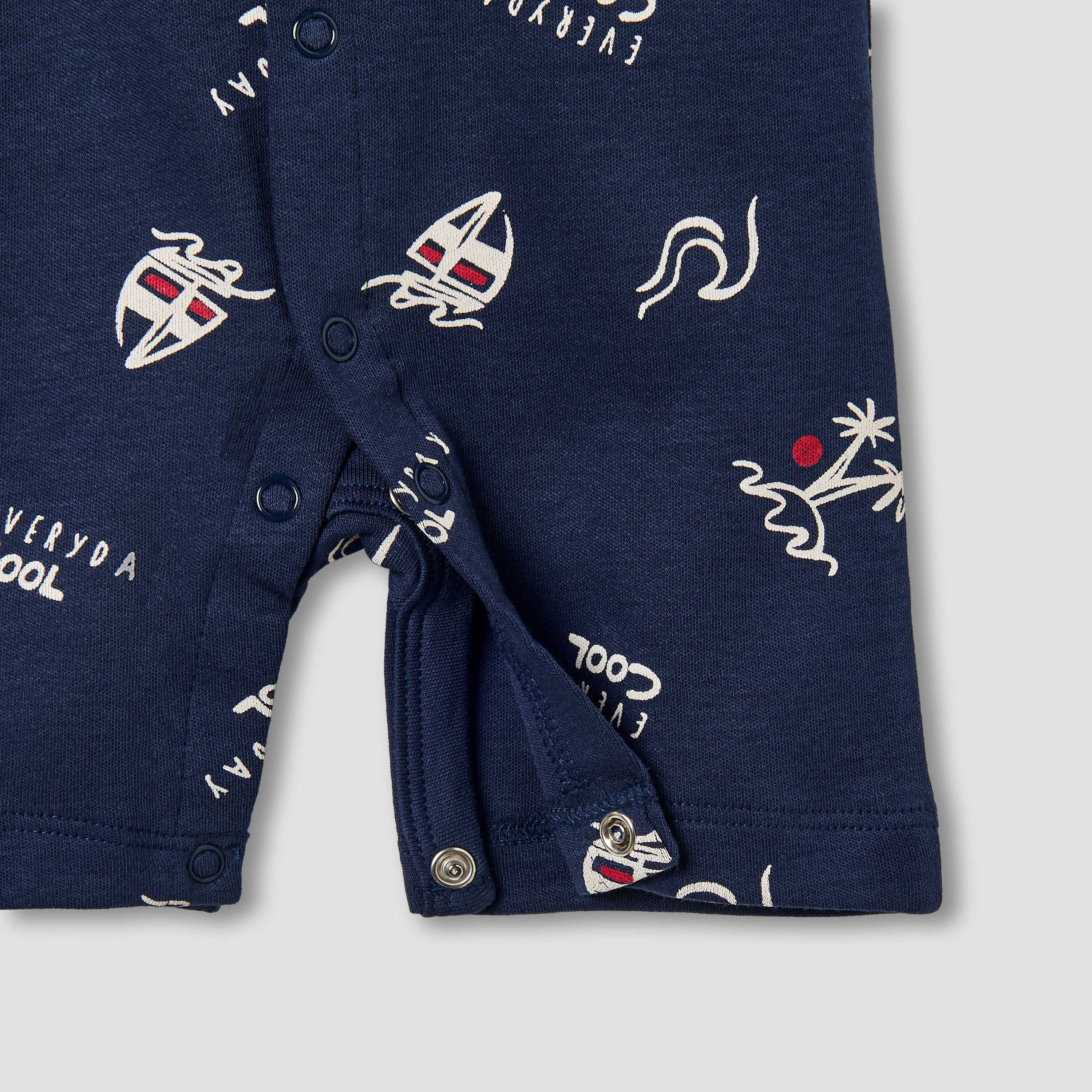 رومبر بأكمام قصيرة وطبعات من جونيورز-baby-boys-clothing-rompers-image-2