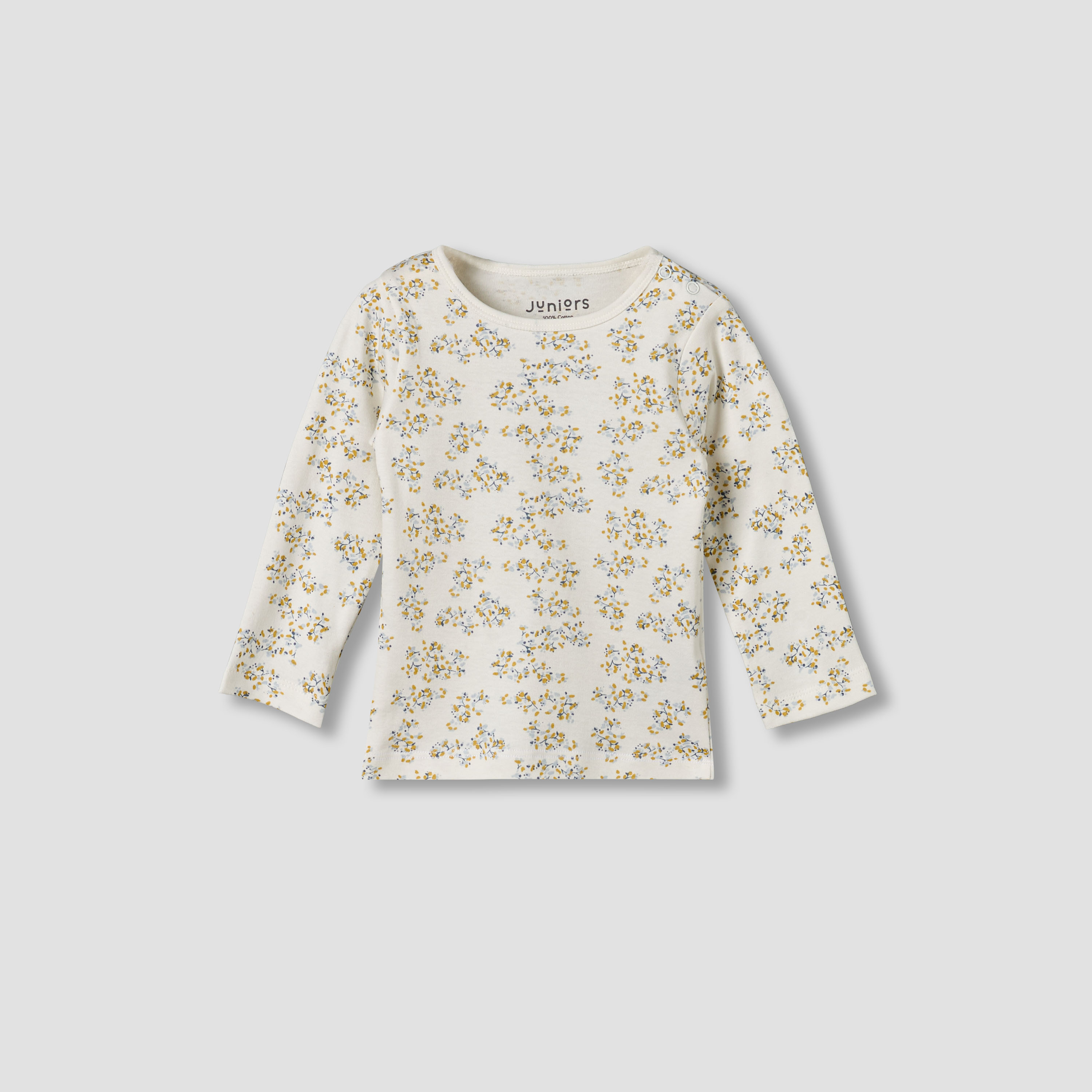 Pack of 2 Juniors Cotton Round Neck Long Sleeves Pyjama Set with Botanical Print-baby-girls-clothing-nightwear-pyjamasets-image-5