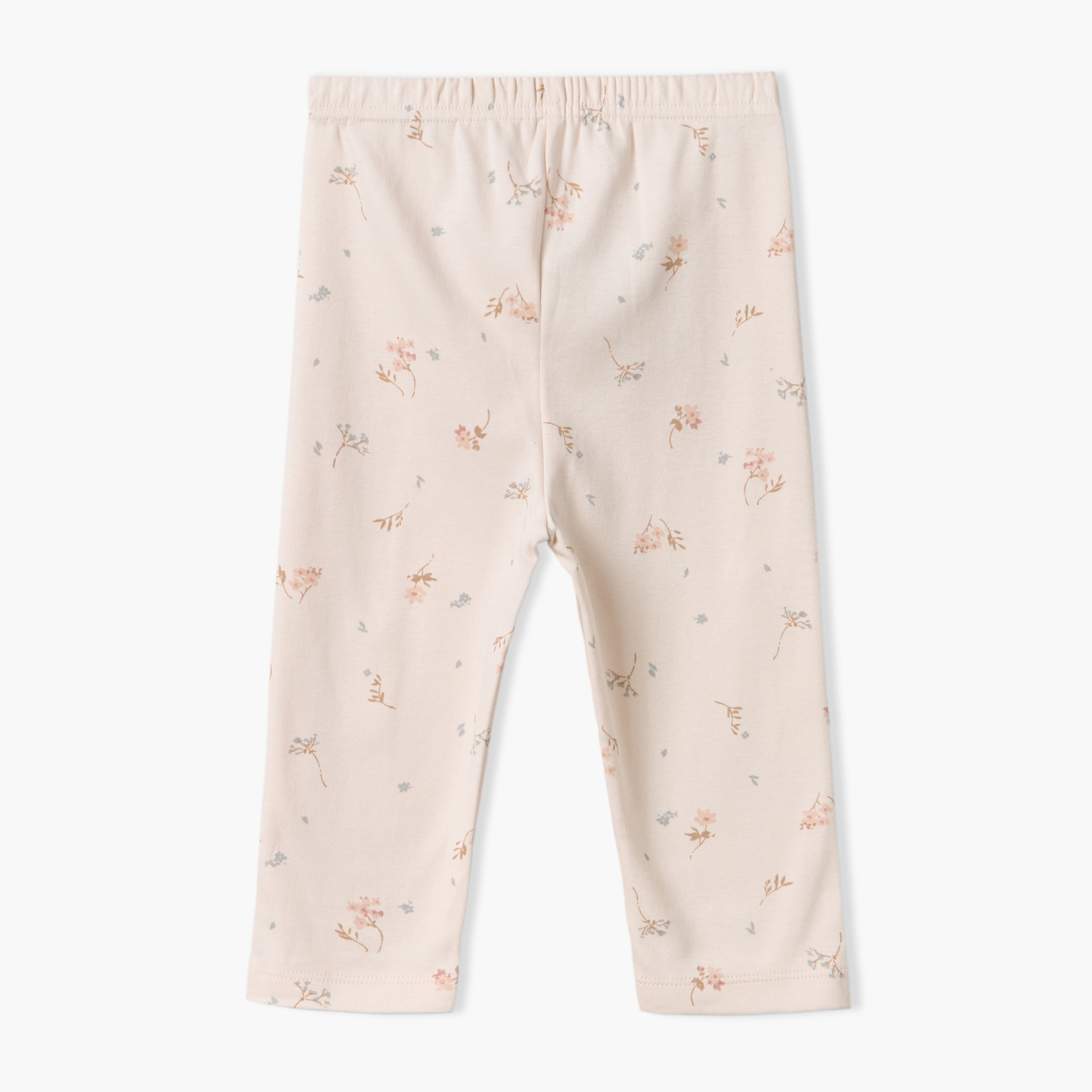 Juniors Cotton Crew Neck Long Sleeves Pyjama Set with Floral Print-baby-girls-clothing-nightwear-pyjamasets-image-5