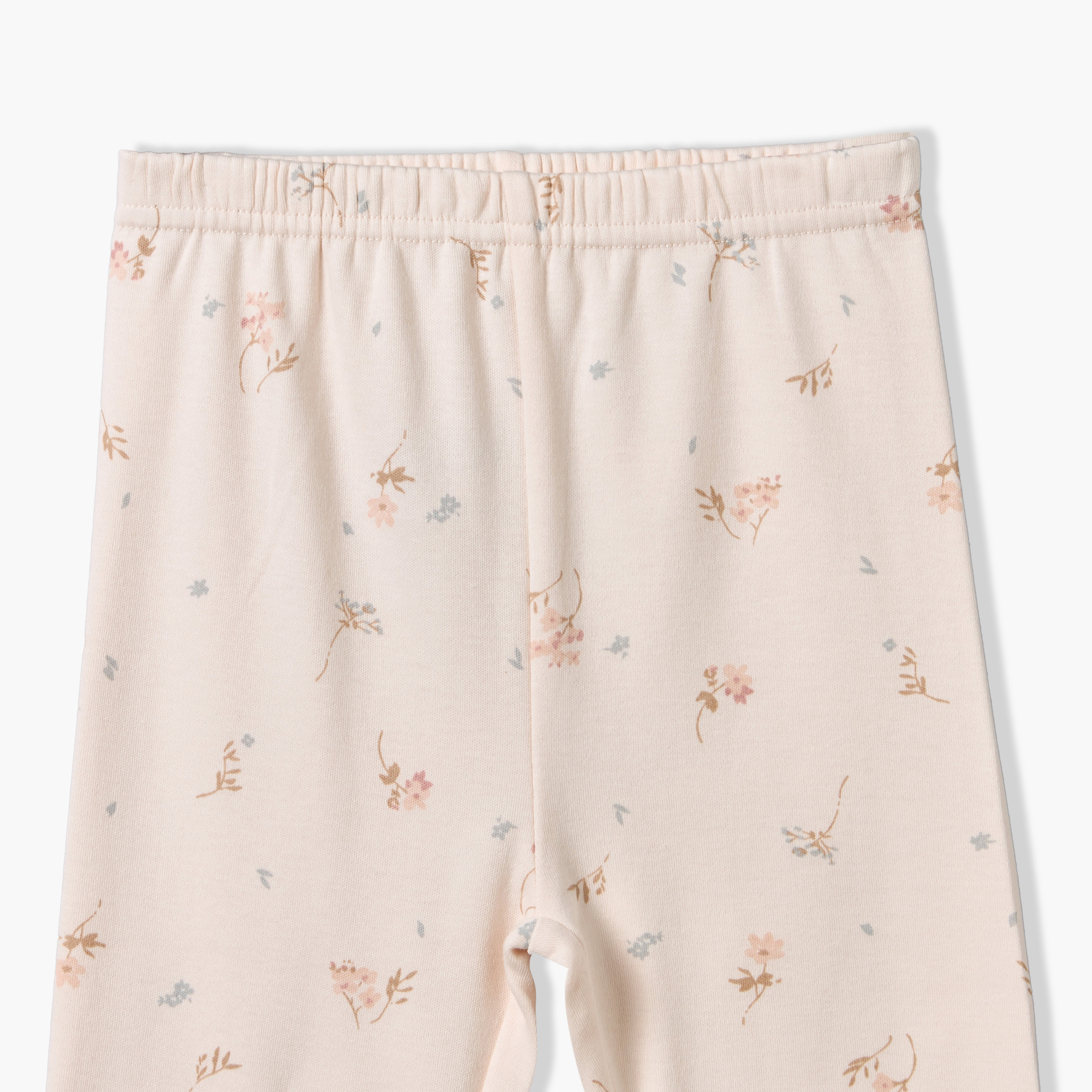 Juniors Cotton Crew Neck Long Sleeves Pyjama Set with Floral Print-baby-girls-clothing-nightwear-pyjamasets-image-9