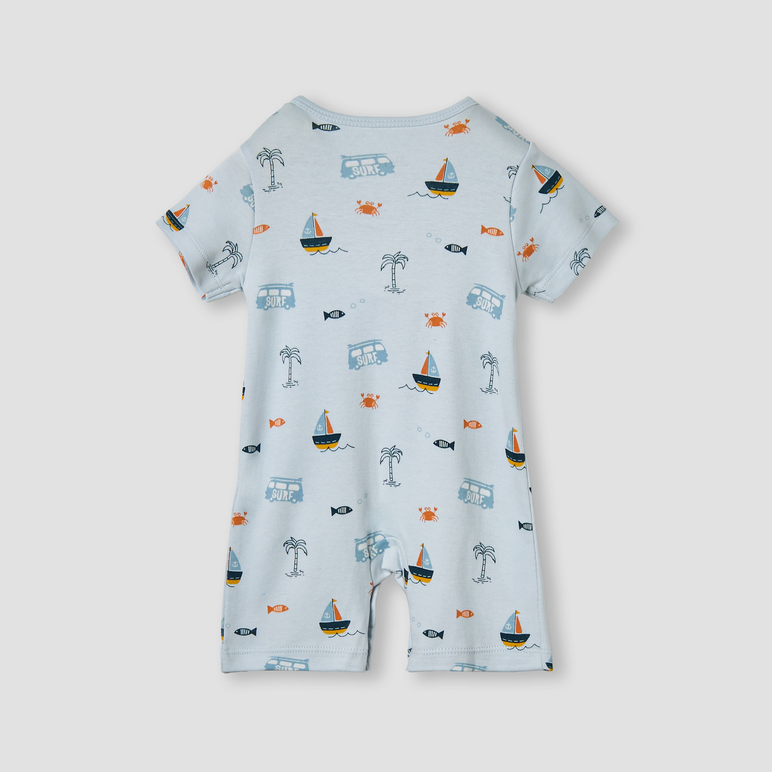 رومبر بأكمام قصيرة وطبعات من جونيورز-baby-boys-clothing-rompers-image-2