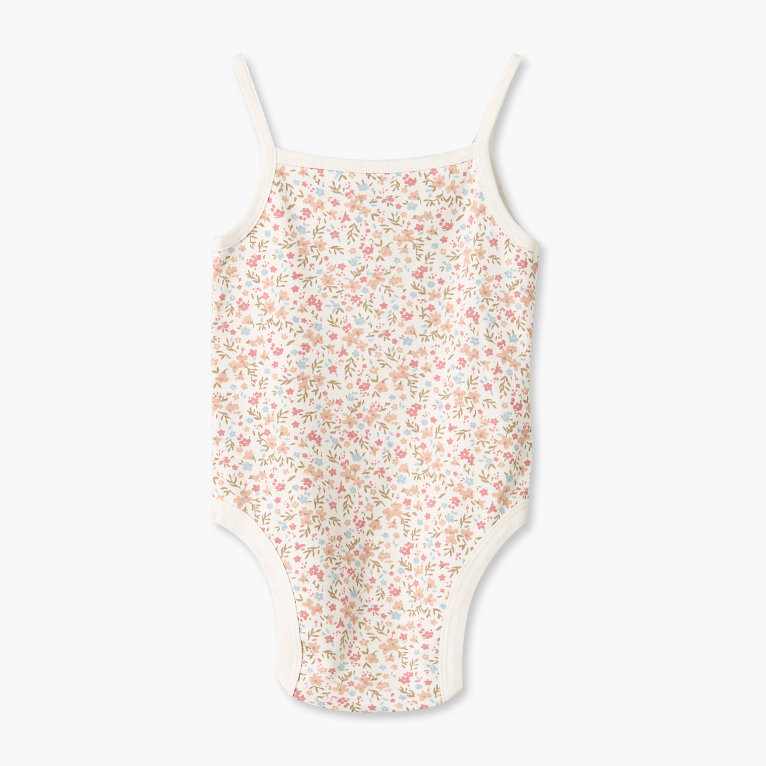 طقم بودي سوت قطن دون أكمام برقبة مربعة وبأزرار إغلاق كباسة قطعتين من جونيورز-baby-girls-clothing-bodysuits-image-5