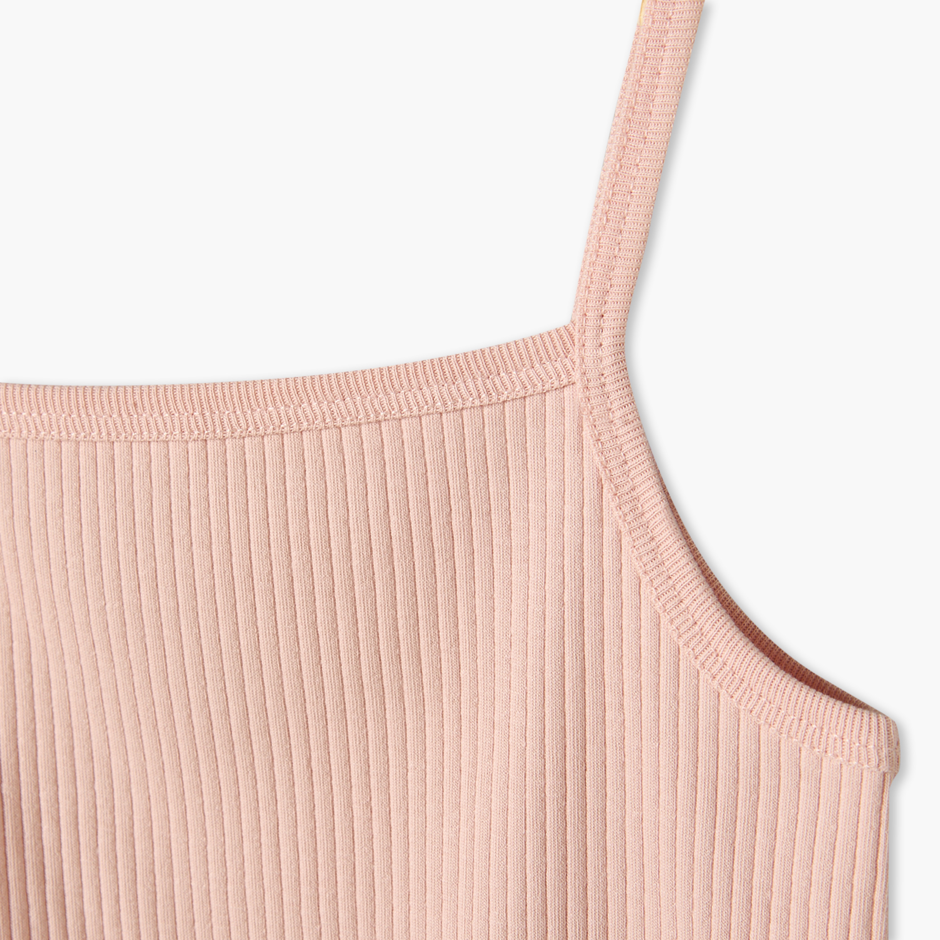 طقم بودي سوت قطن دون أكمام برقبة مربعة وبأزرار إغلاق كباسة قطعتين من جونيورز-baby-girls-clothing-bodysuits-image-8