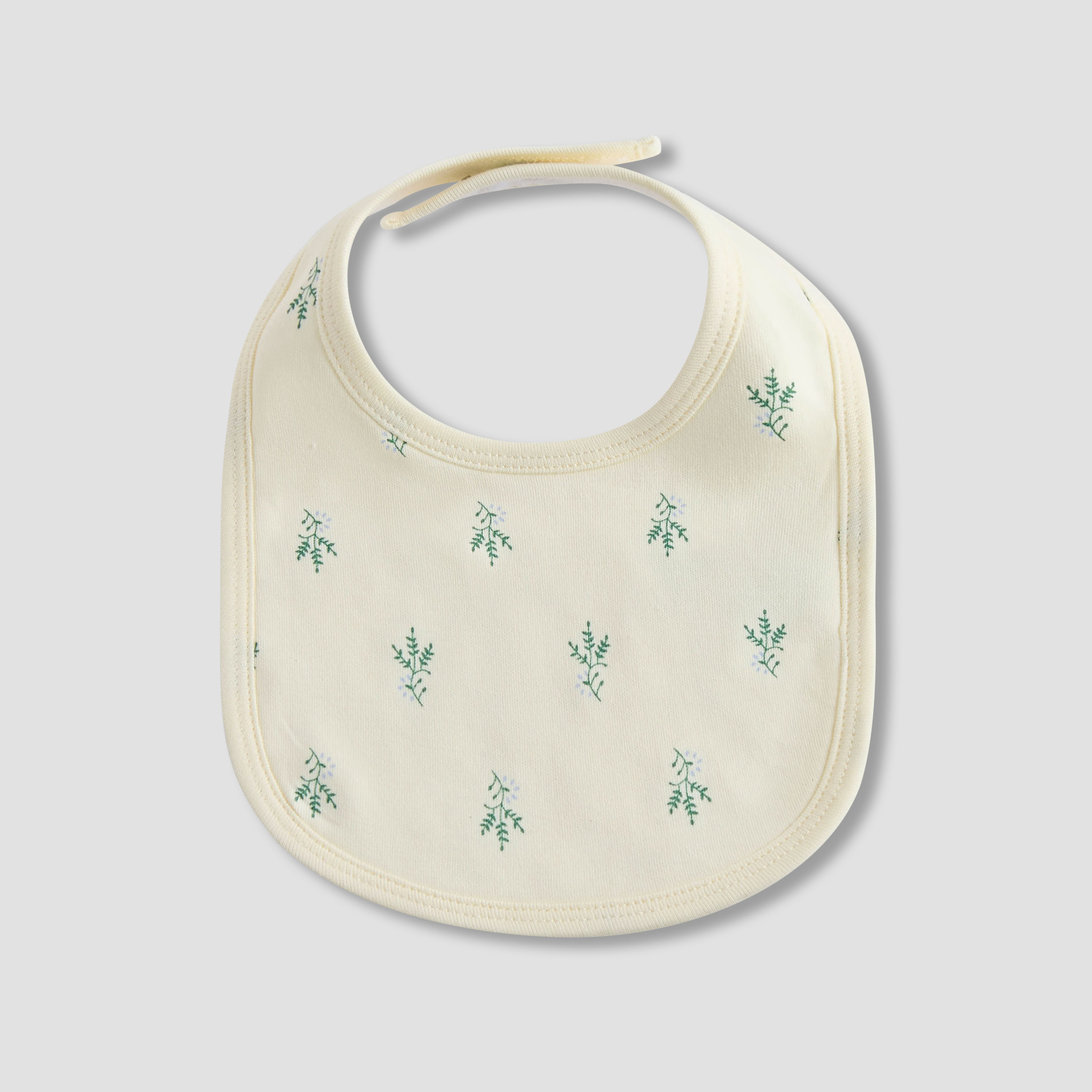 Pack of 2 Juniors Baby Bib with Snap Buttons-baby-feeding-bibs-image-2