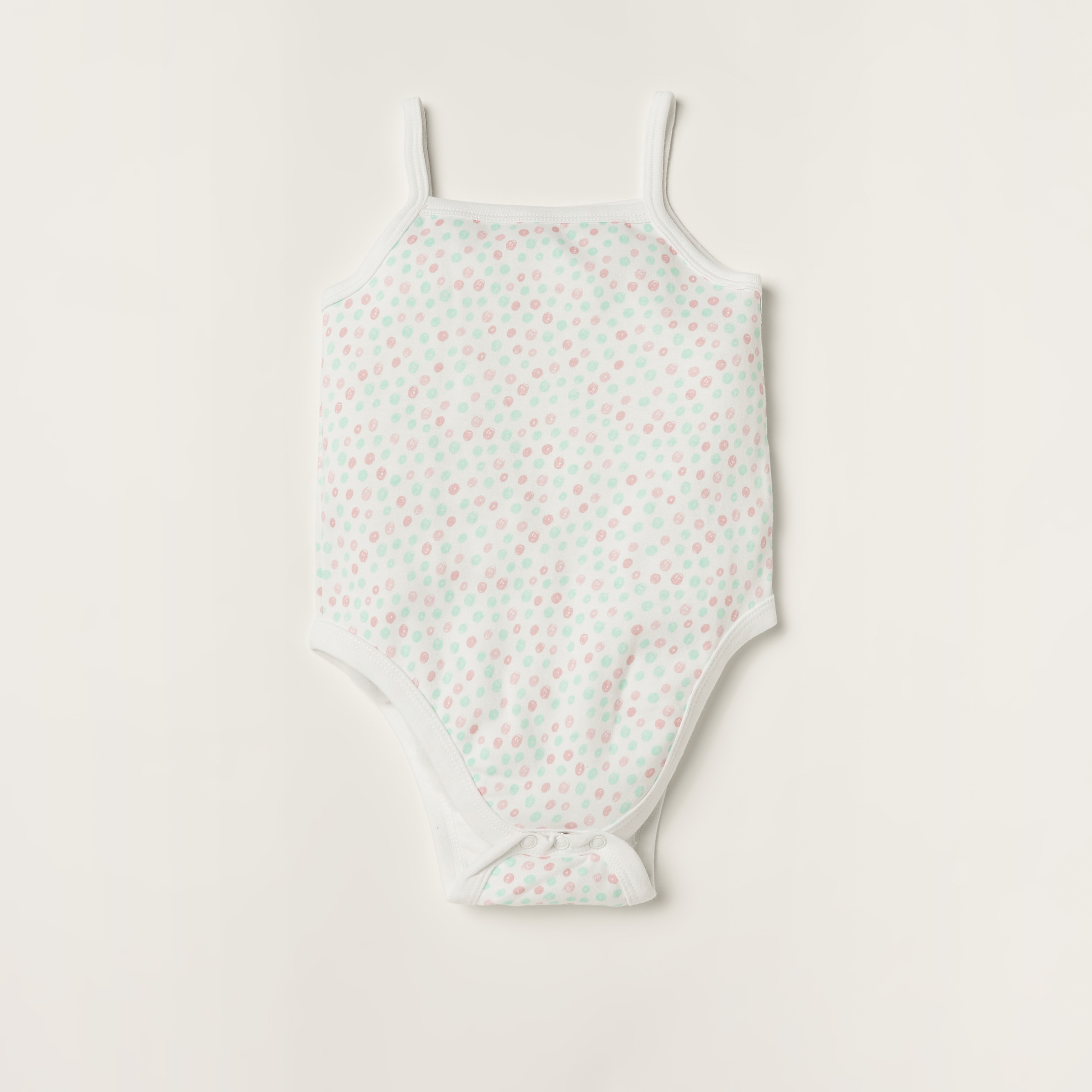 Juniors Printed Sleeveless Bodysuit - Set of 3-baby-girls-clothing-bodysuits-image-4