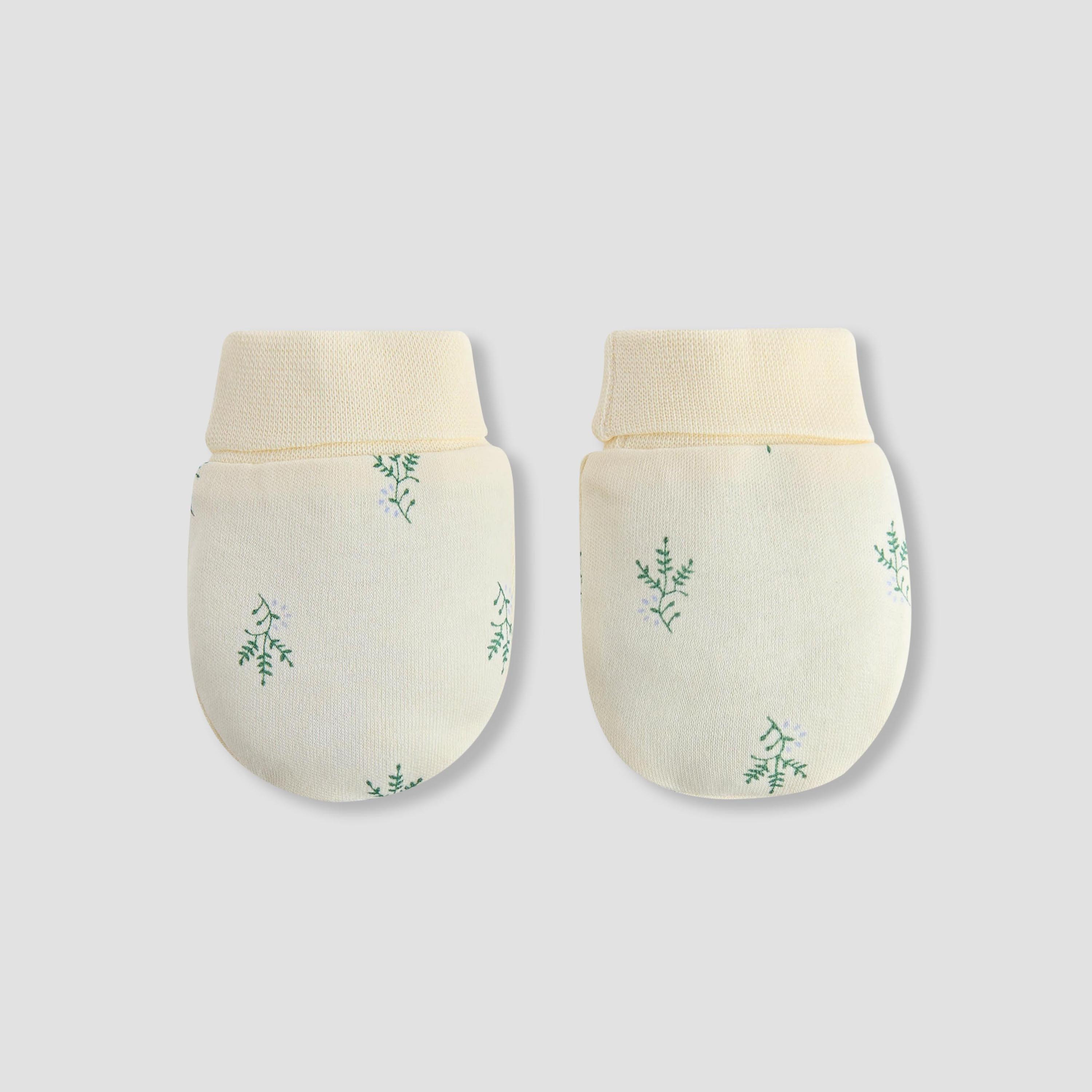 Pack of 2 Juniors Mittens with Floral Print, 0-36 Months-baby-girls-accessories-mittens-image-2