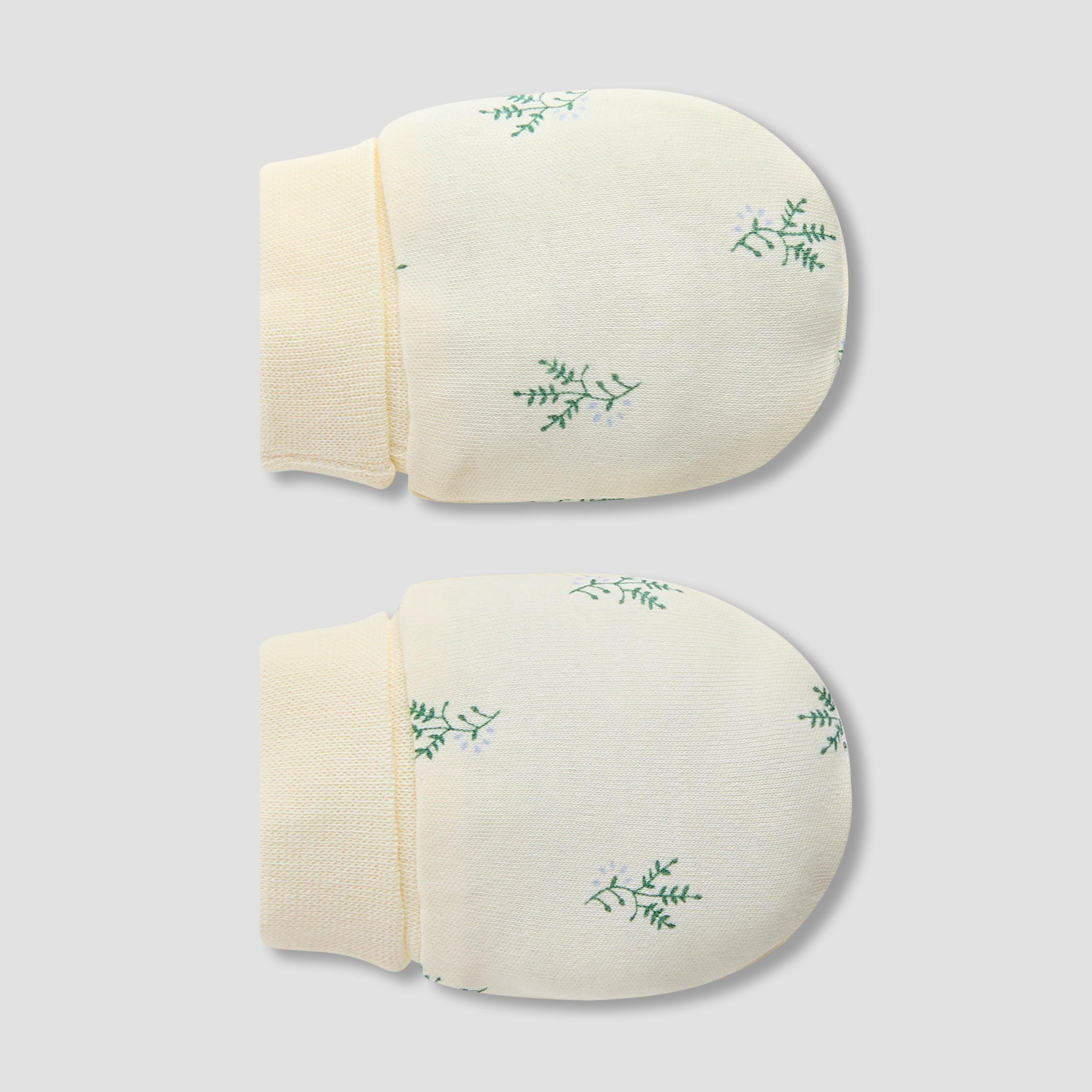Pack of 2 Juniors Mittens with Floral Print, 0-36 Months-baby-girls-accessories-mittens-image-3