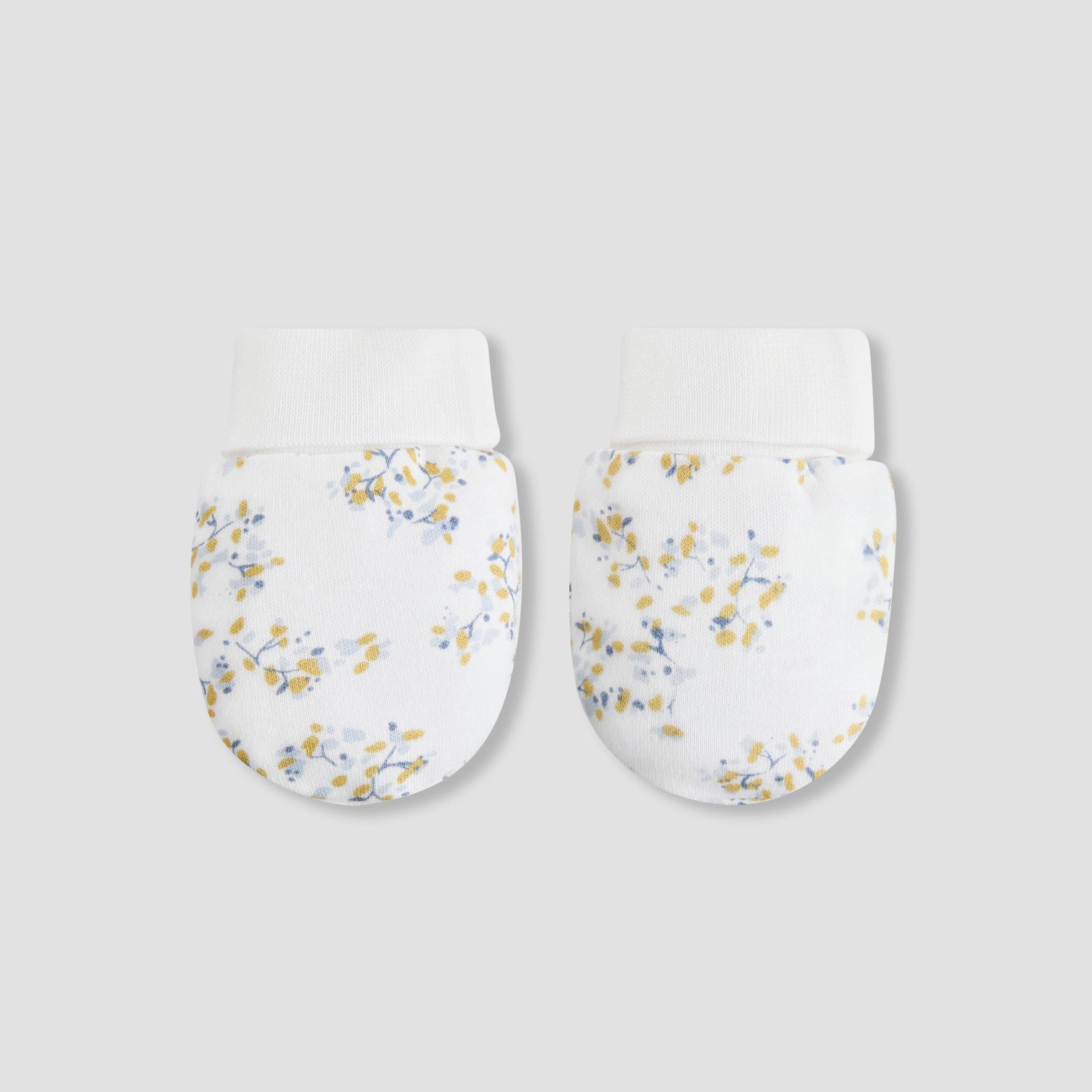 Pack of 2 Juniors Mittens with Floral Print, 0-36 Months-baby-girls-accessories-mittens-image-4