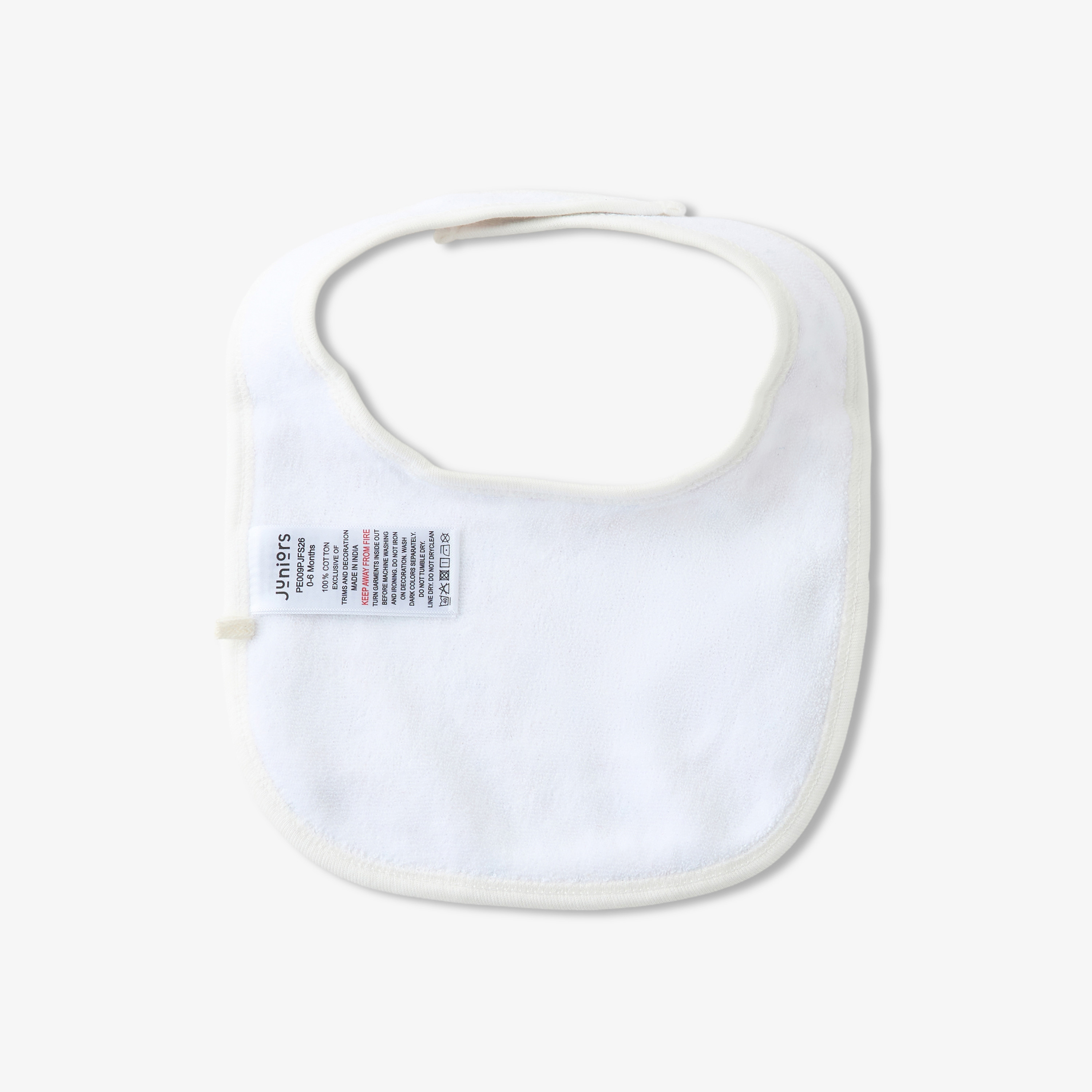 مرايل أطفال بطبعات أزهار من جونيورز - عبوة من قطعتين-baby-feeding-bibs-image-4