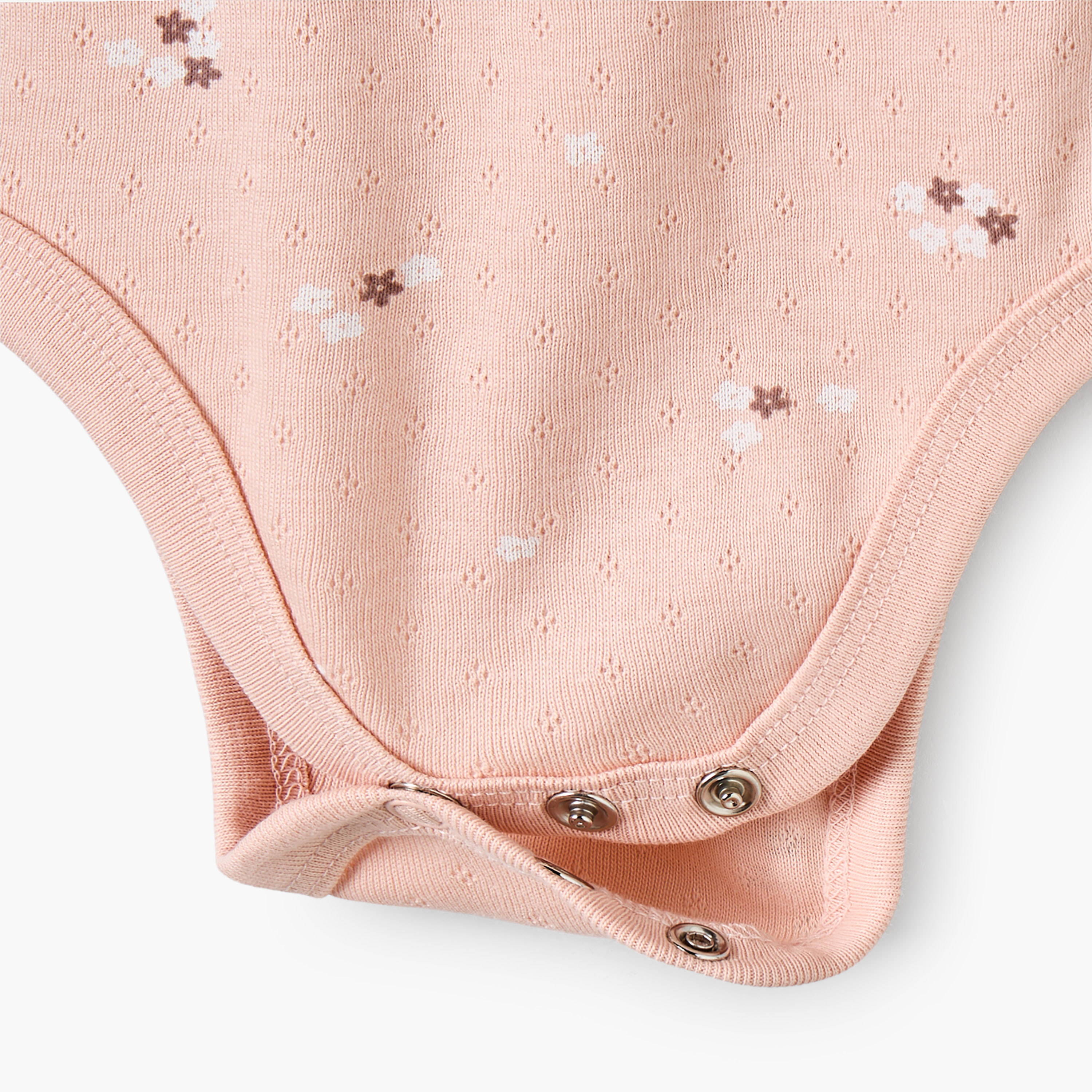 Pack of 2 Juniors Cotton Square Neck Sleeveless Bodysuit with Floral Print-baby-girls-clothing-bodysuits-image-7