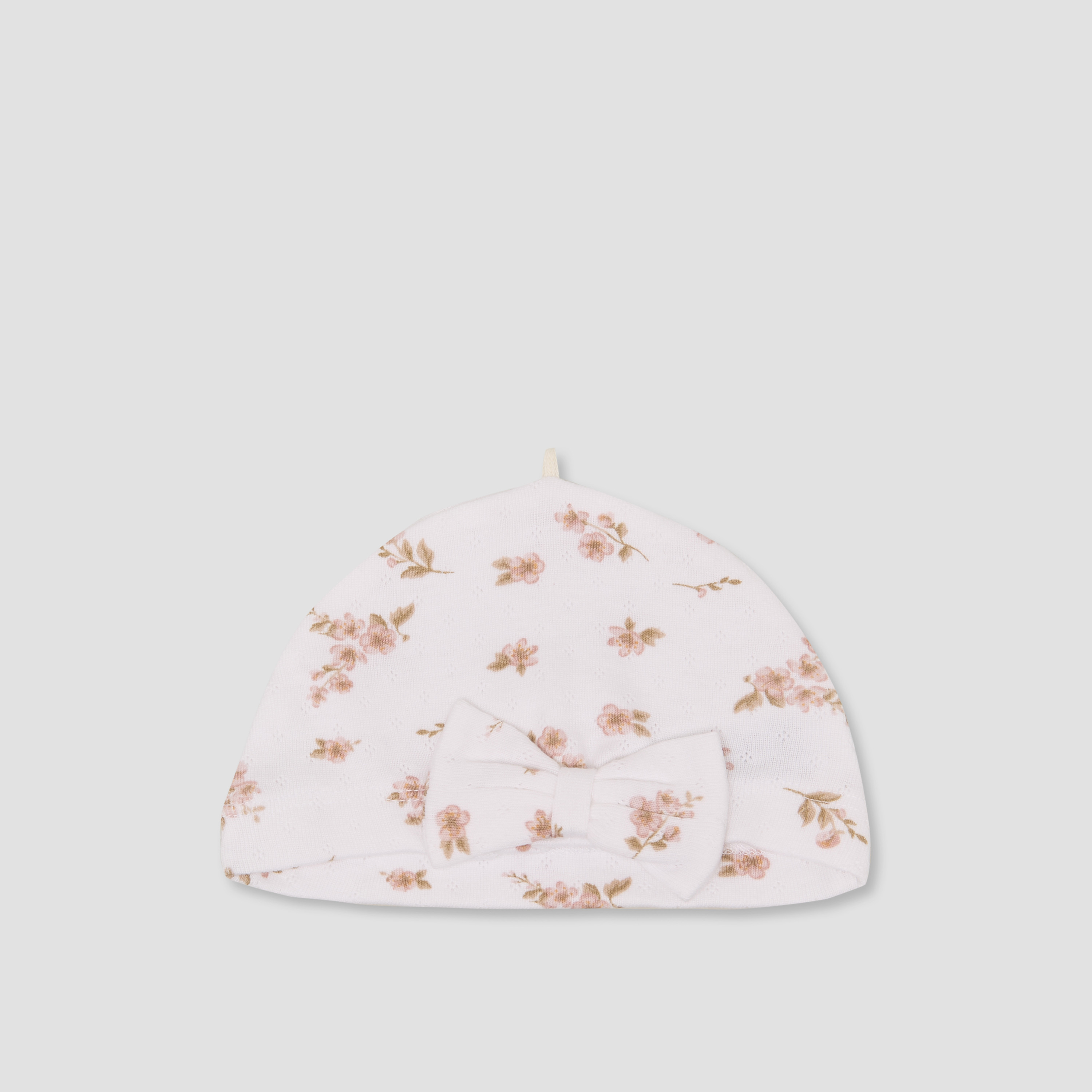 Pack of 2 Juniors Cap with Floral Print-baby-girls-accessories-caps-image-2
