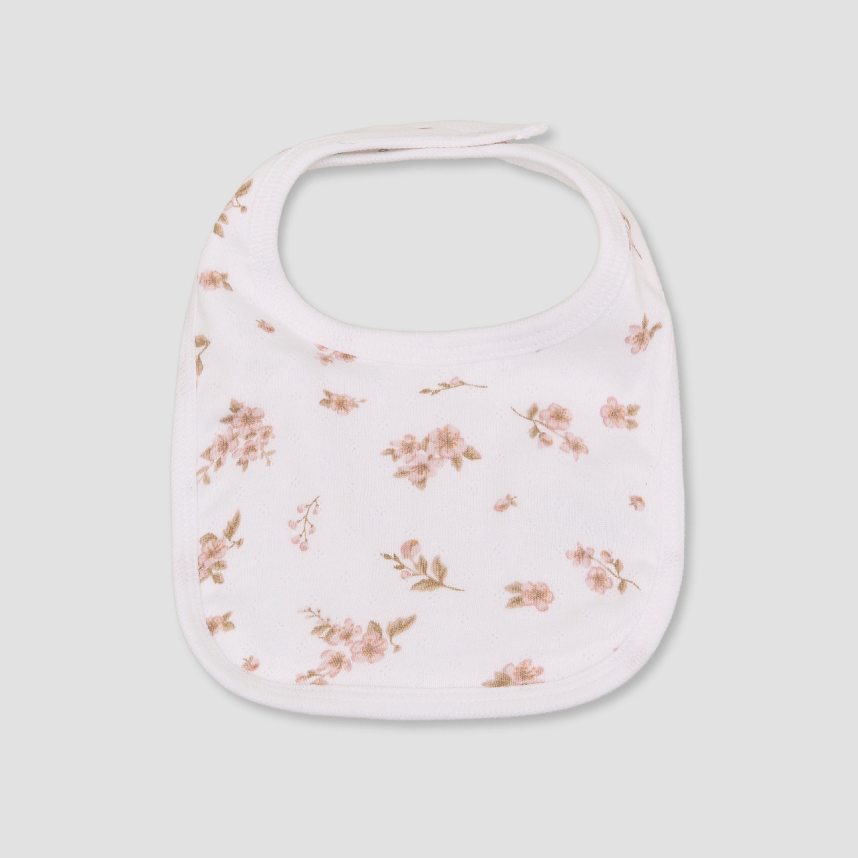 طقم مريلة أطفال بطبعات زهرية قطعتين من جونيورز-baby-feeding-bibs-image-2