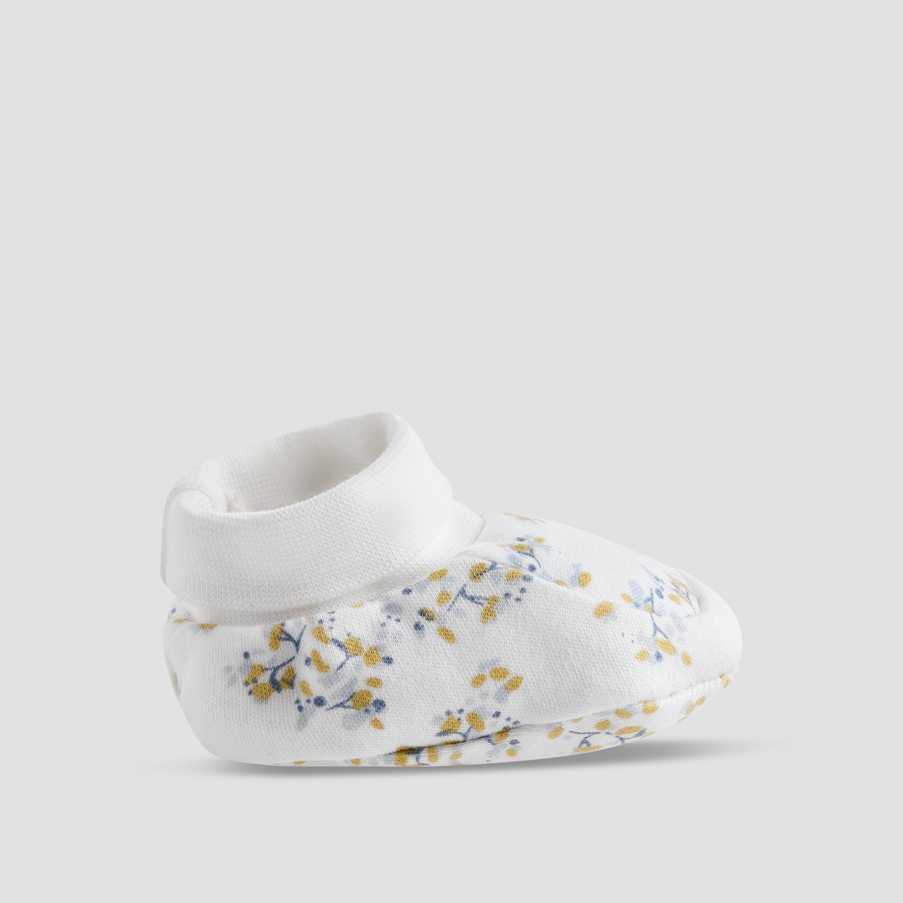 Pack of 2 Juniors Booties with Ribbed Hem- Slip-On-baby-boys-shoes-booties-image-5